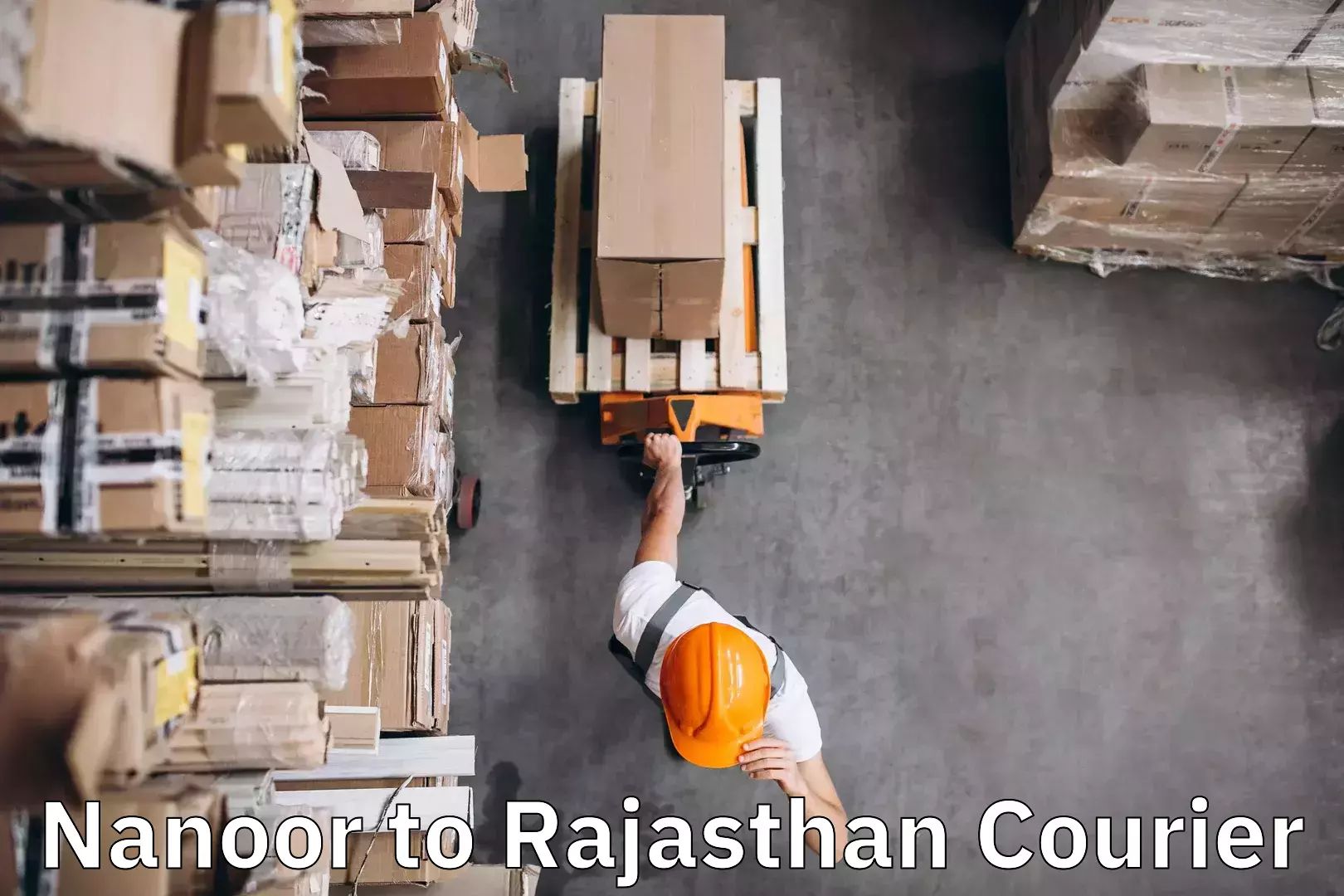 Efficient baggage courier system Nanoor to Rajasthan