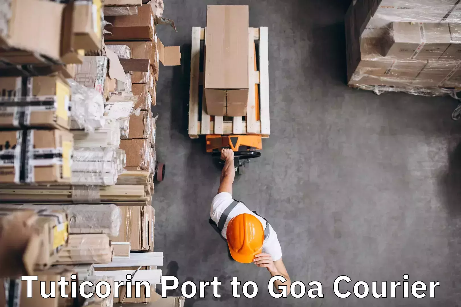 Luggage transport service Tuticorin Port to South Goa