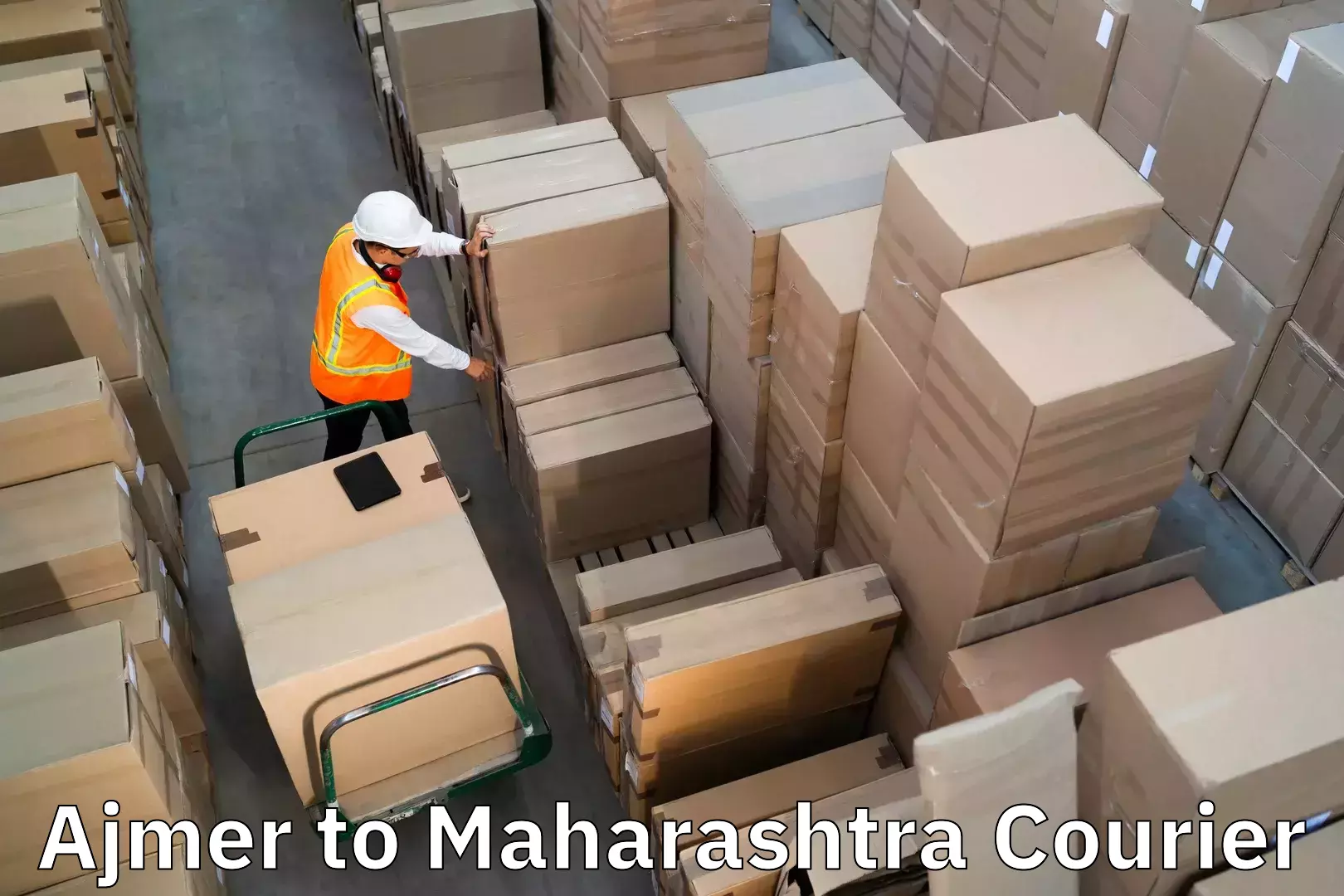 Luggage courier network in Ajmer to Ambarnath