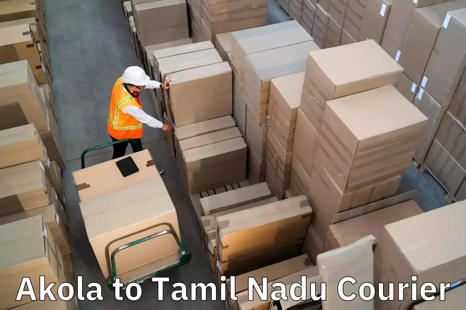 Baggage transport estimate Akola to Tamil Nadu