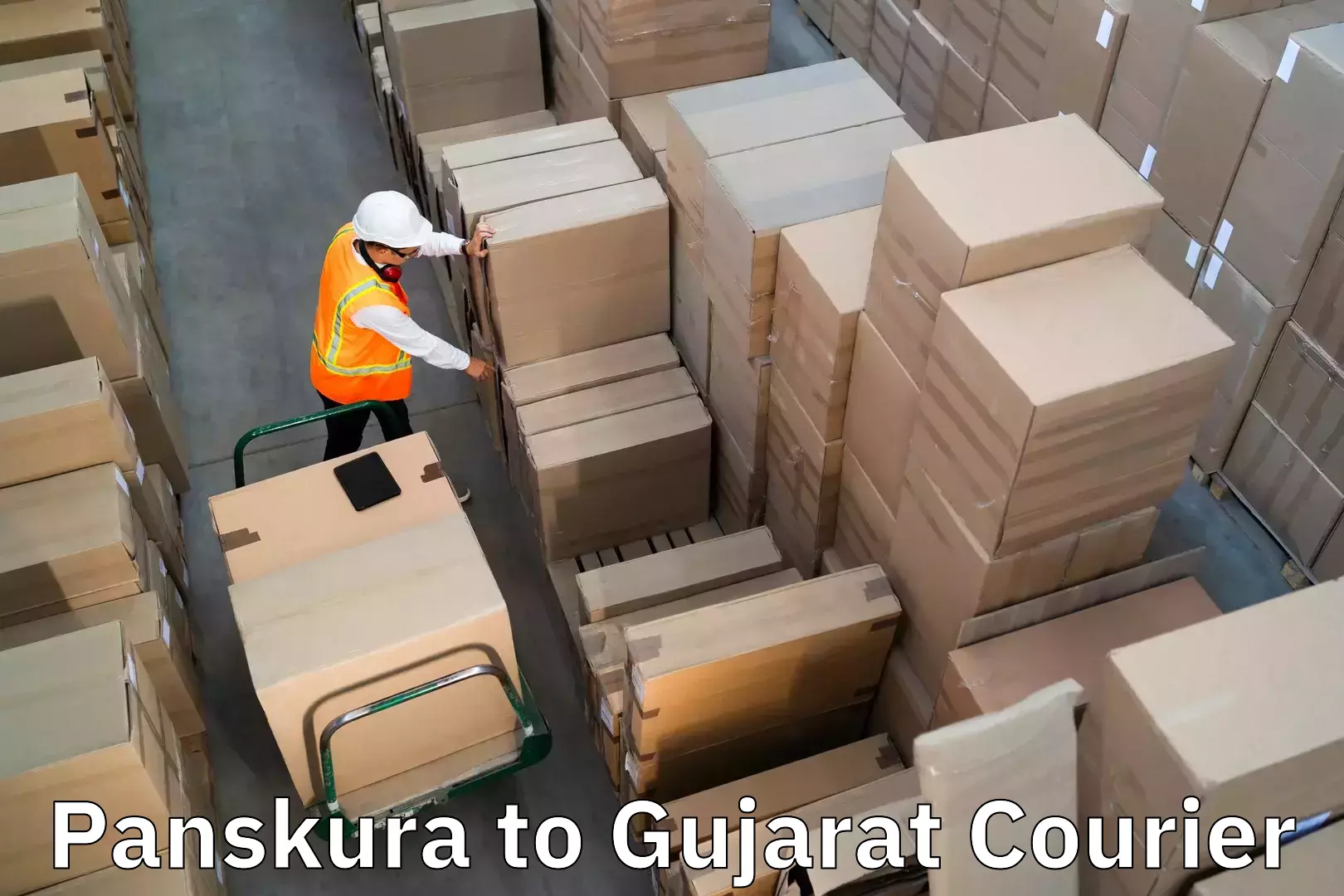 Electronic items luggage shipping in Panskura to Upleta
