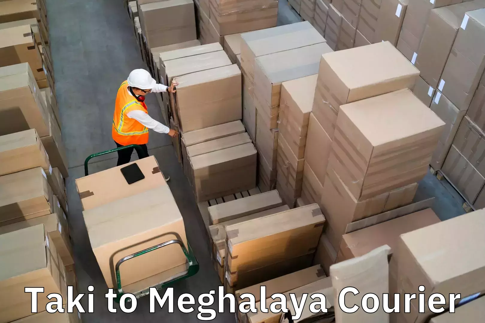 Instant baggage transport quote Taki to NIT Meghalaya