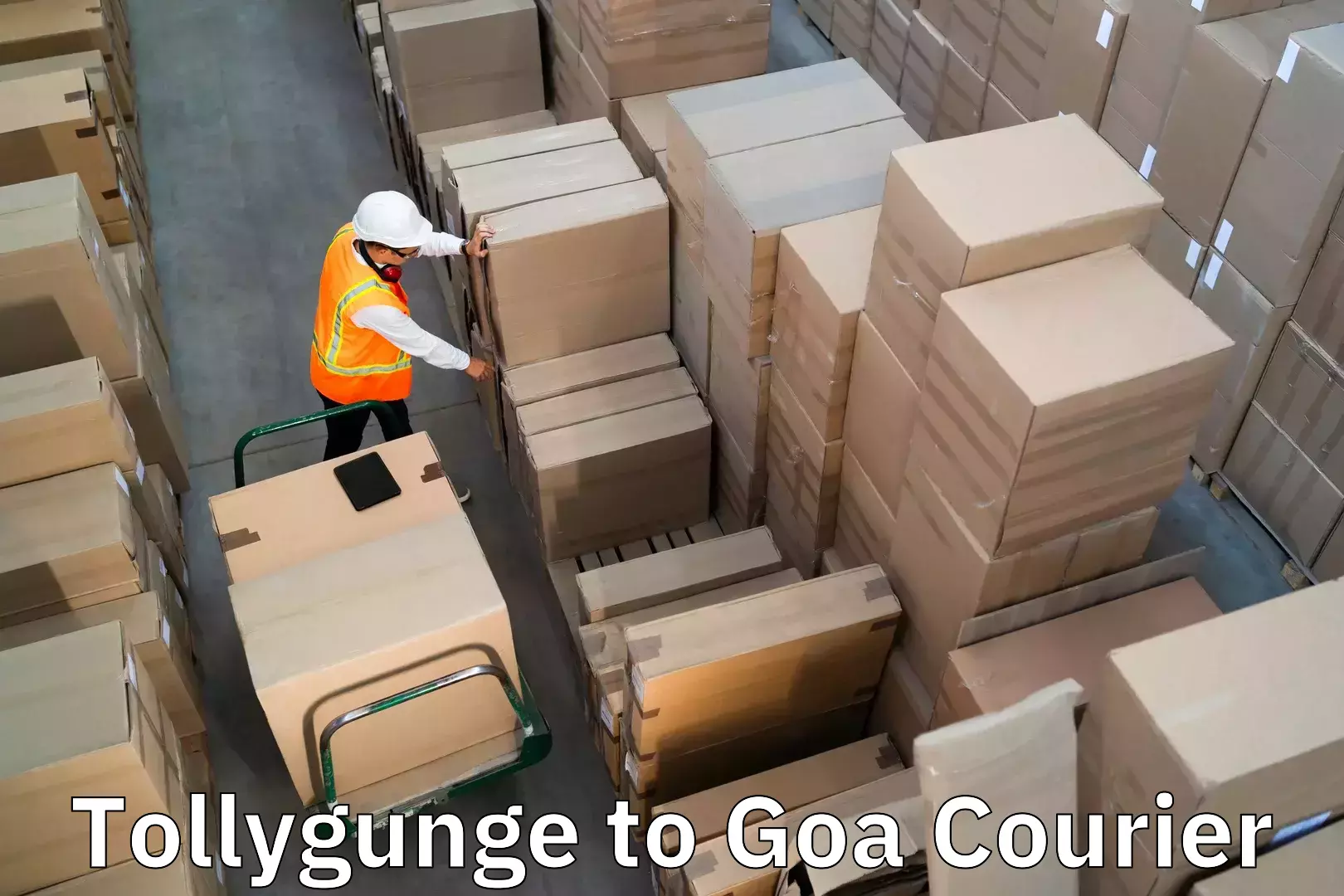 Efficient baggage transport Tollygunge to South Goa