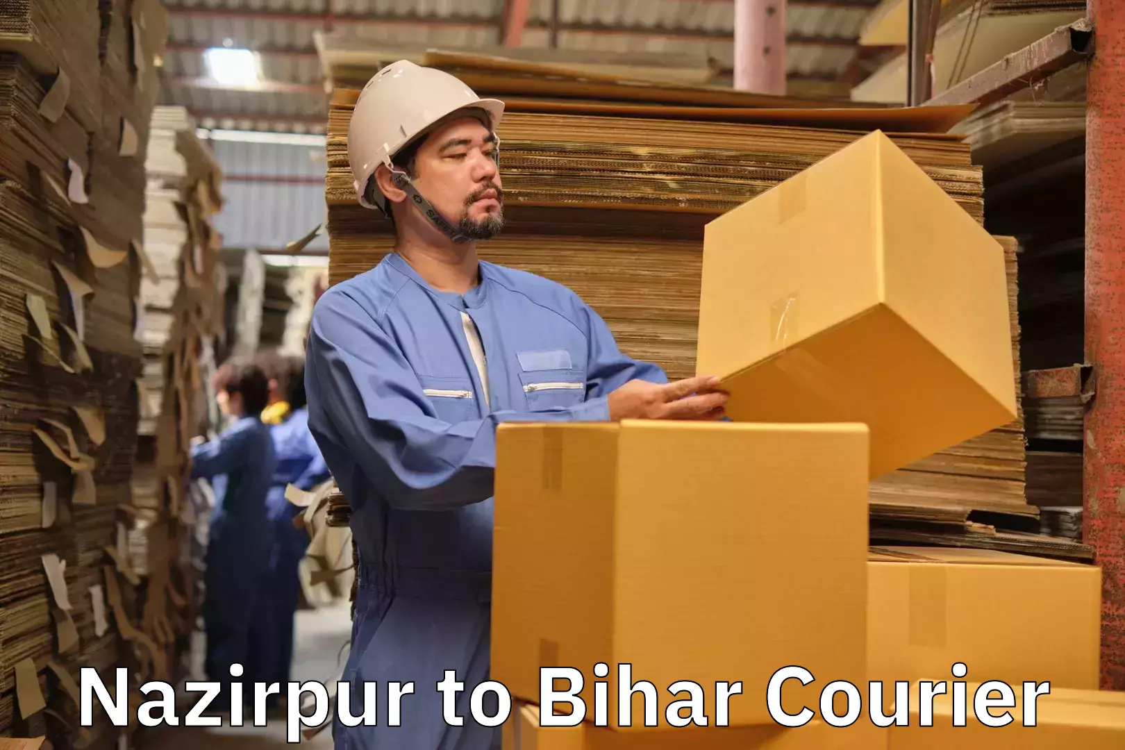 Baggage courier pricing Nazirpur to Dehri
