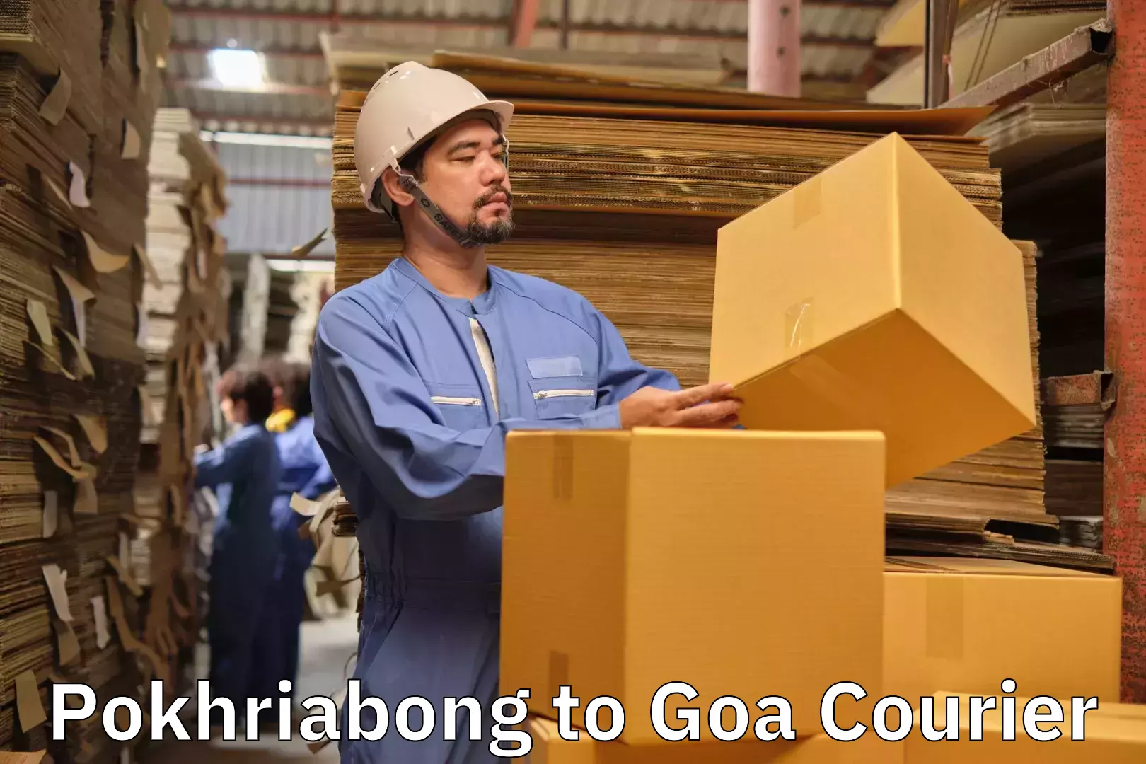Hassle-free luggage shipping Pokhriabong to Goa University