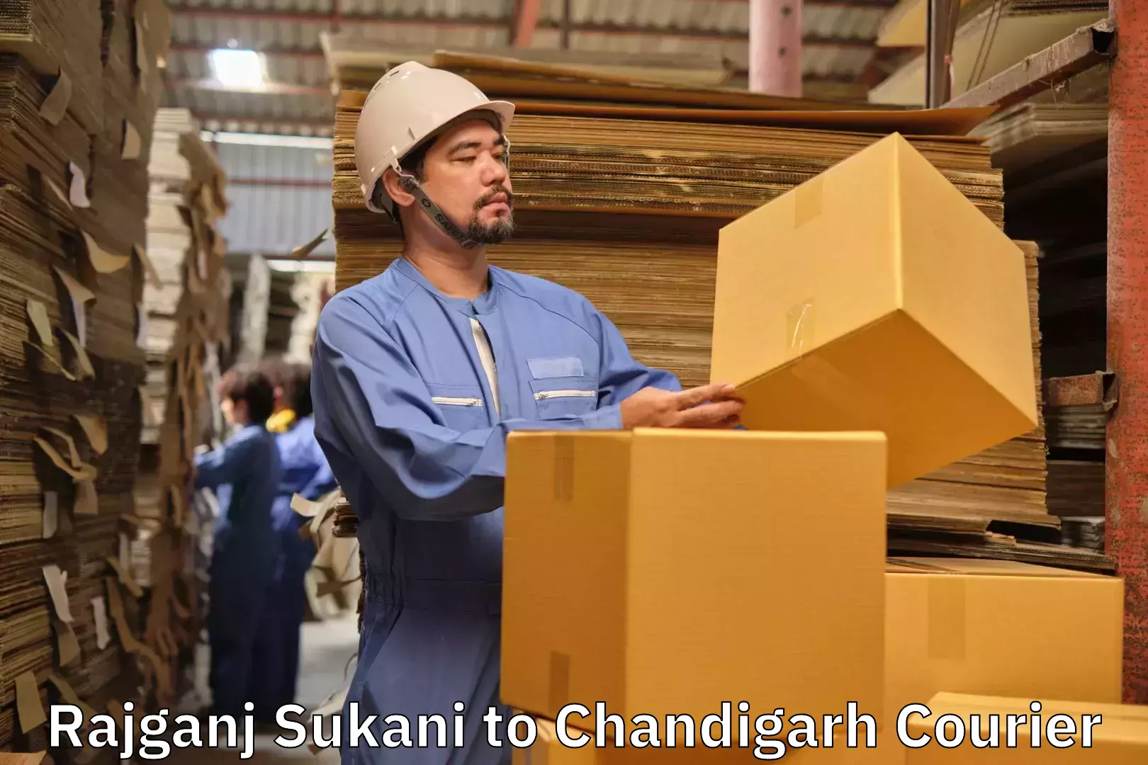 Luggage delivery network in Rajganj Sukani to Chandigarh