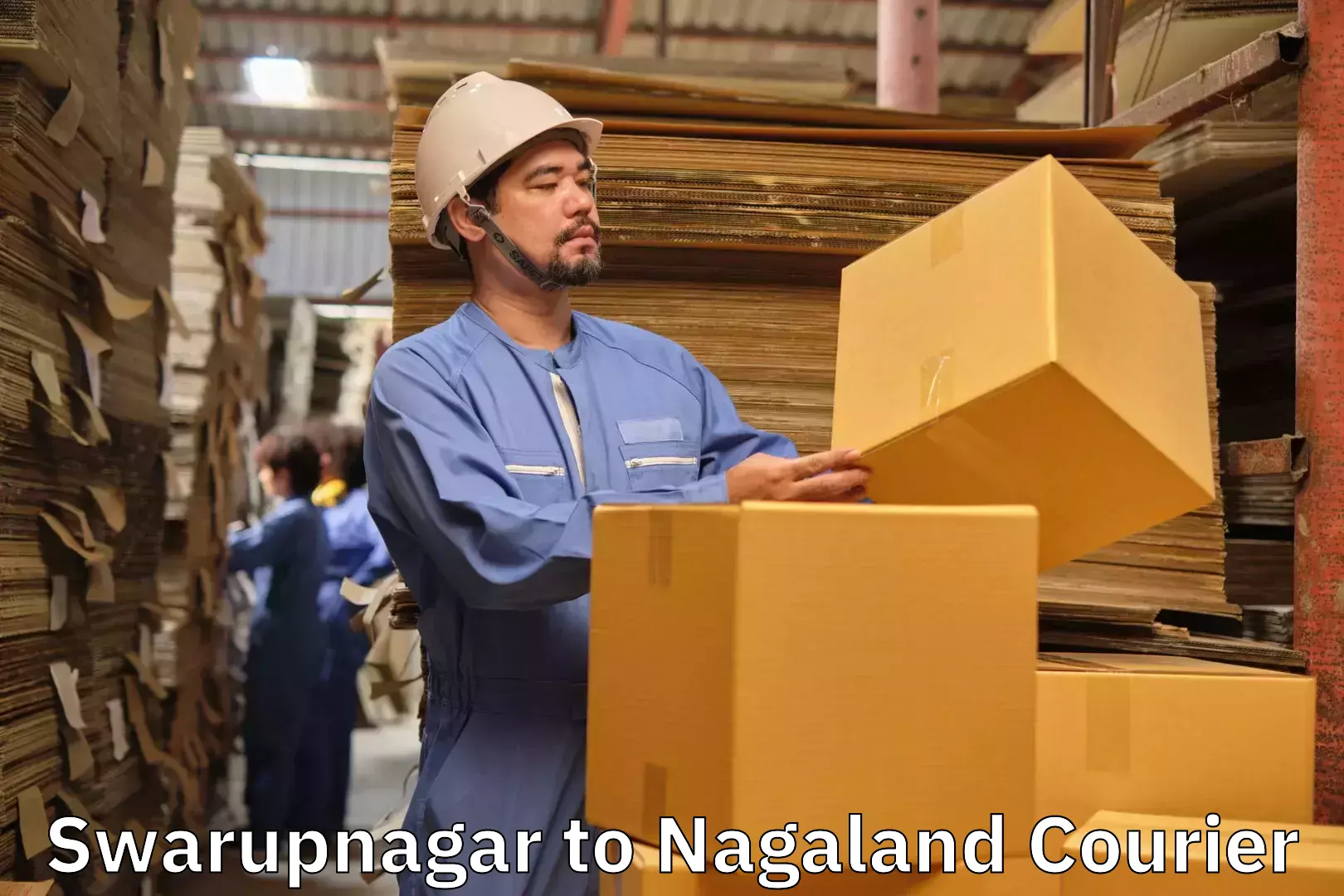 Doorstep luggage collection Swarupnagar to Nagaland