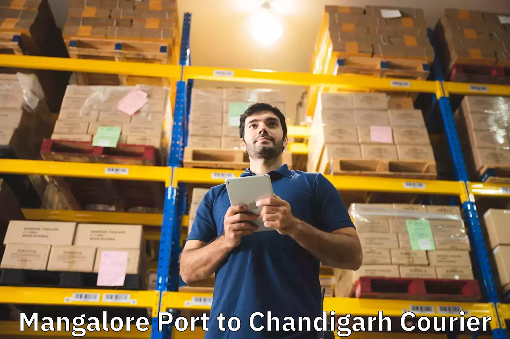 Baggage delivery technology Mangalore Port to Panjab University Chandigarh