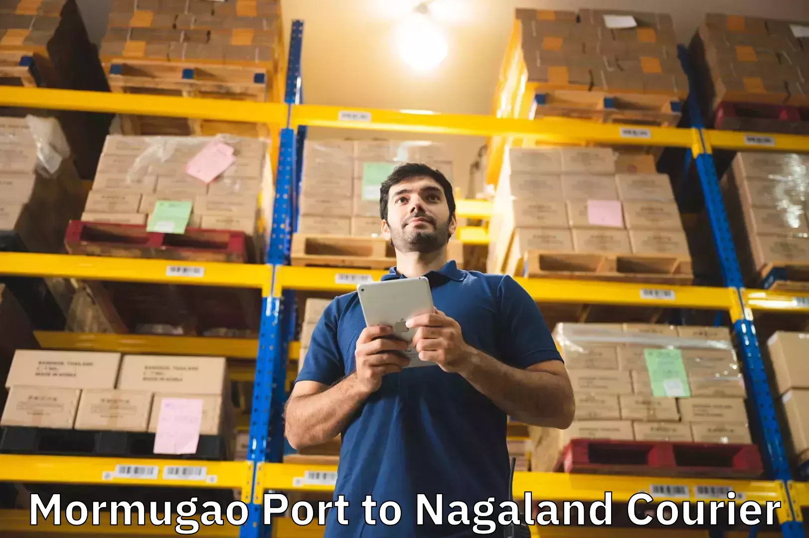 Luggage delivery calculator Mormugao Port to Dimapur