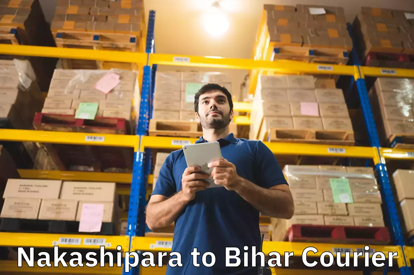 Baggage courier advice Nakashipara to Bhagalpur