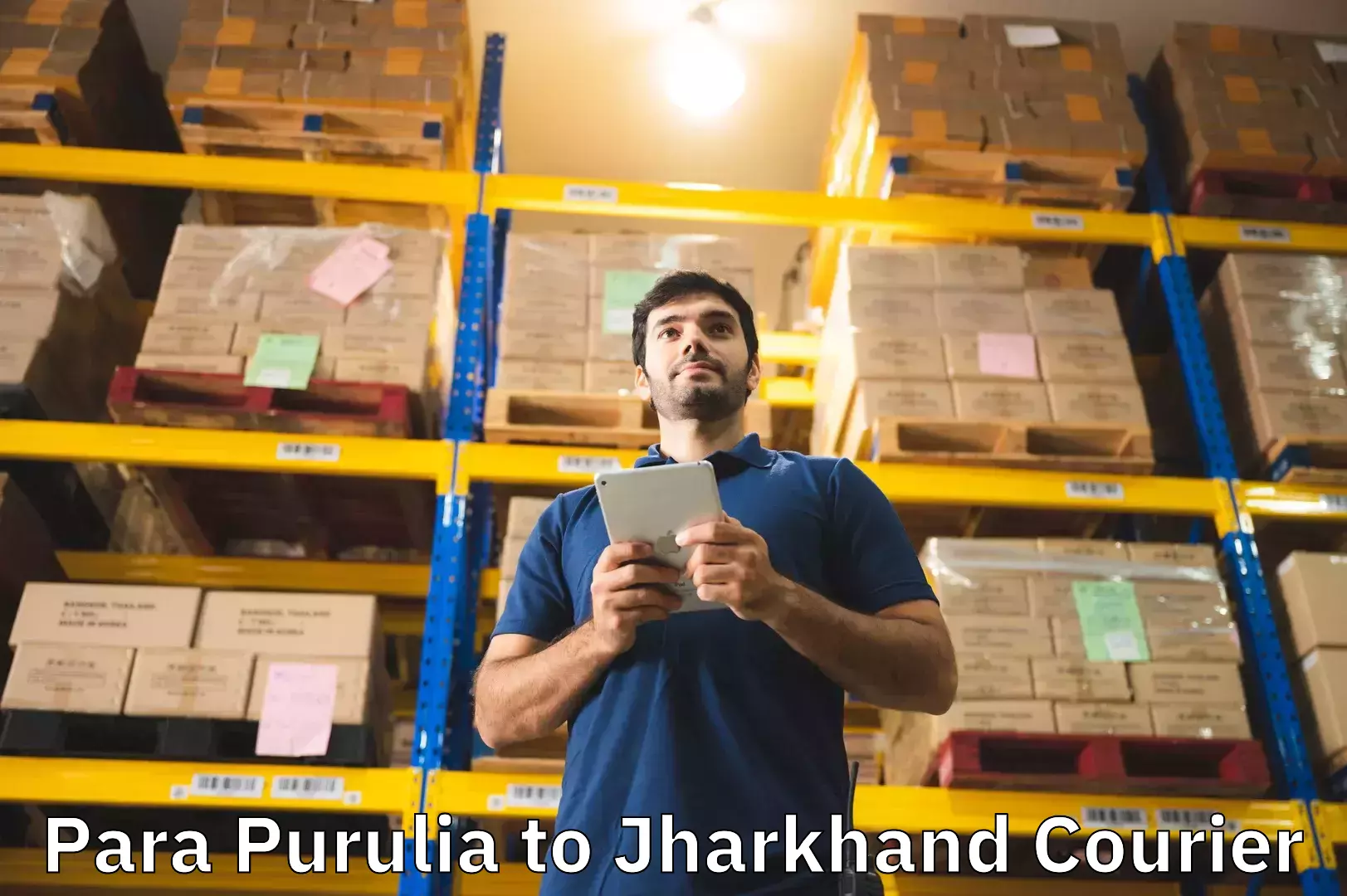 Luggage shipping strategy Para Purulia to Pakur