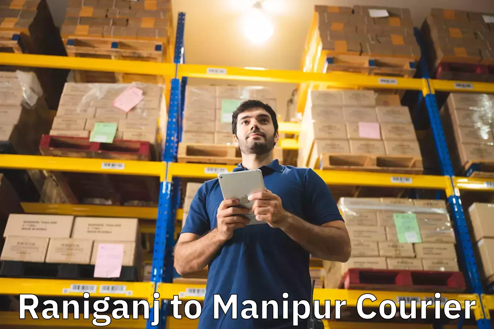 Luggage shipping management Raniganj to Churachandpur