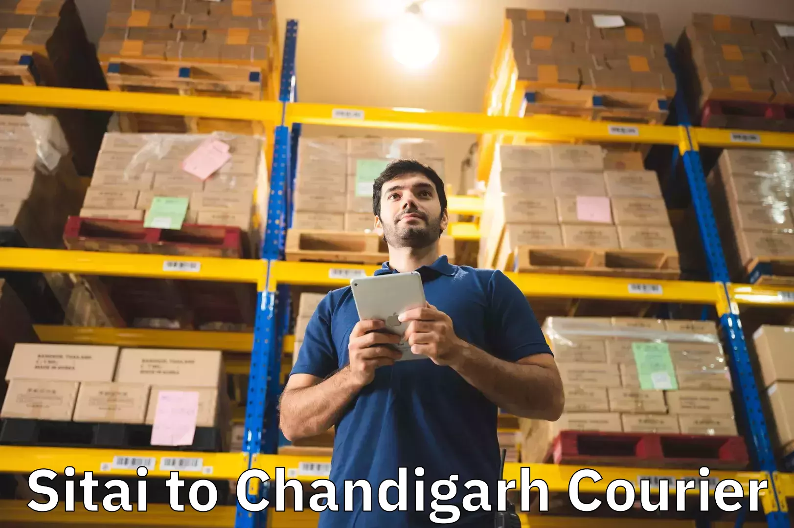Luggage shipping rates calculator Sitai to Chandigarh