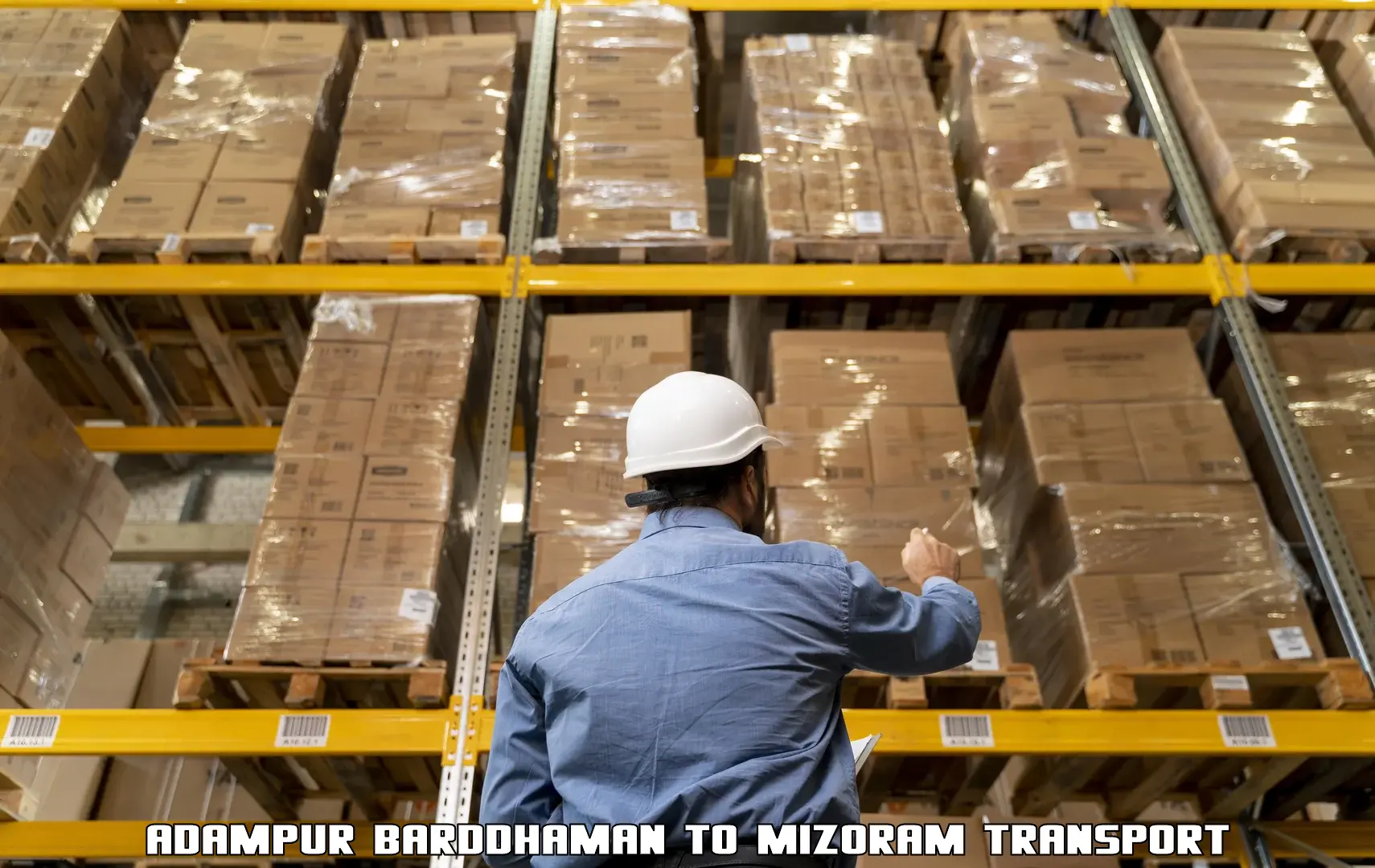 Truck transport companies in India Adampur Barddhaman to NIT Aizawl