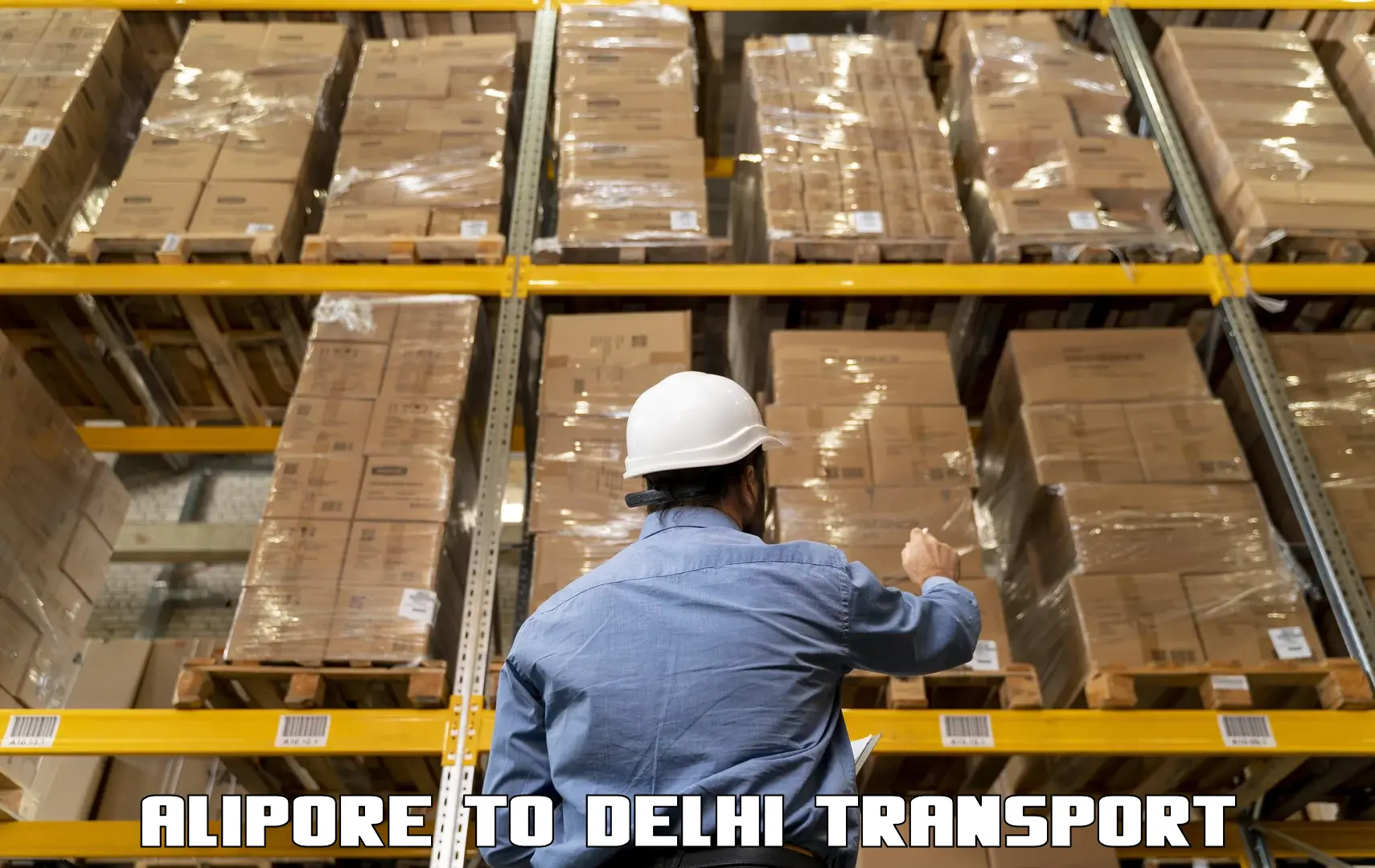 Cargo transportation services in Alipore to Sansad Marg