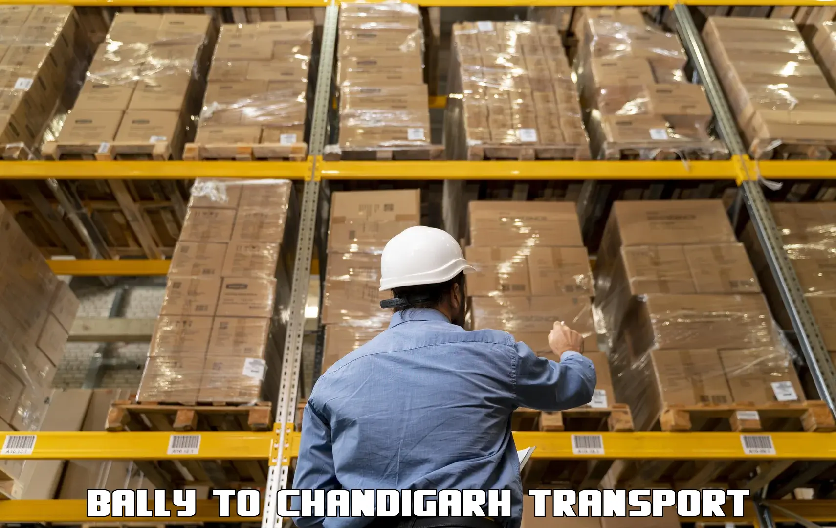 Interstate transport services in Bally to Chandigarh