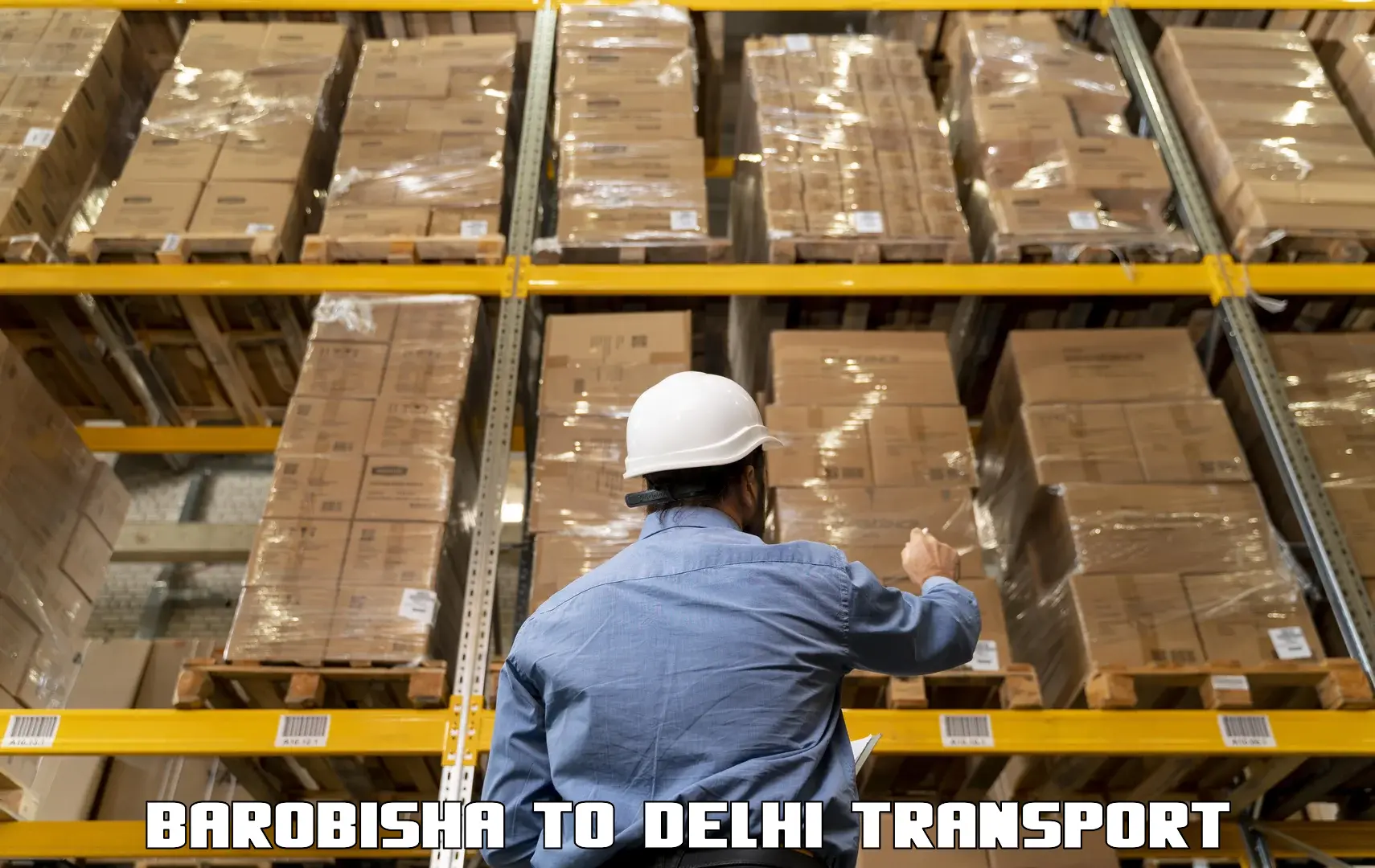 Logistics transportation services Barobisha to IIT Delhi