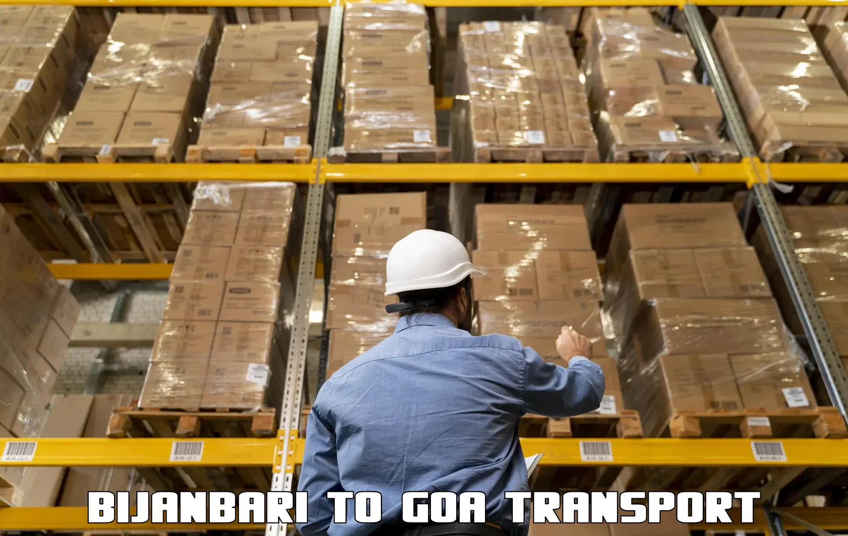 Furniture transport service Bijanbari to Ponda