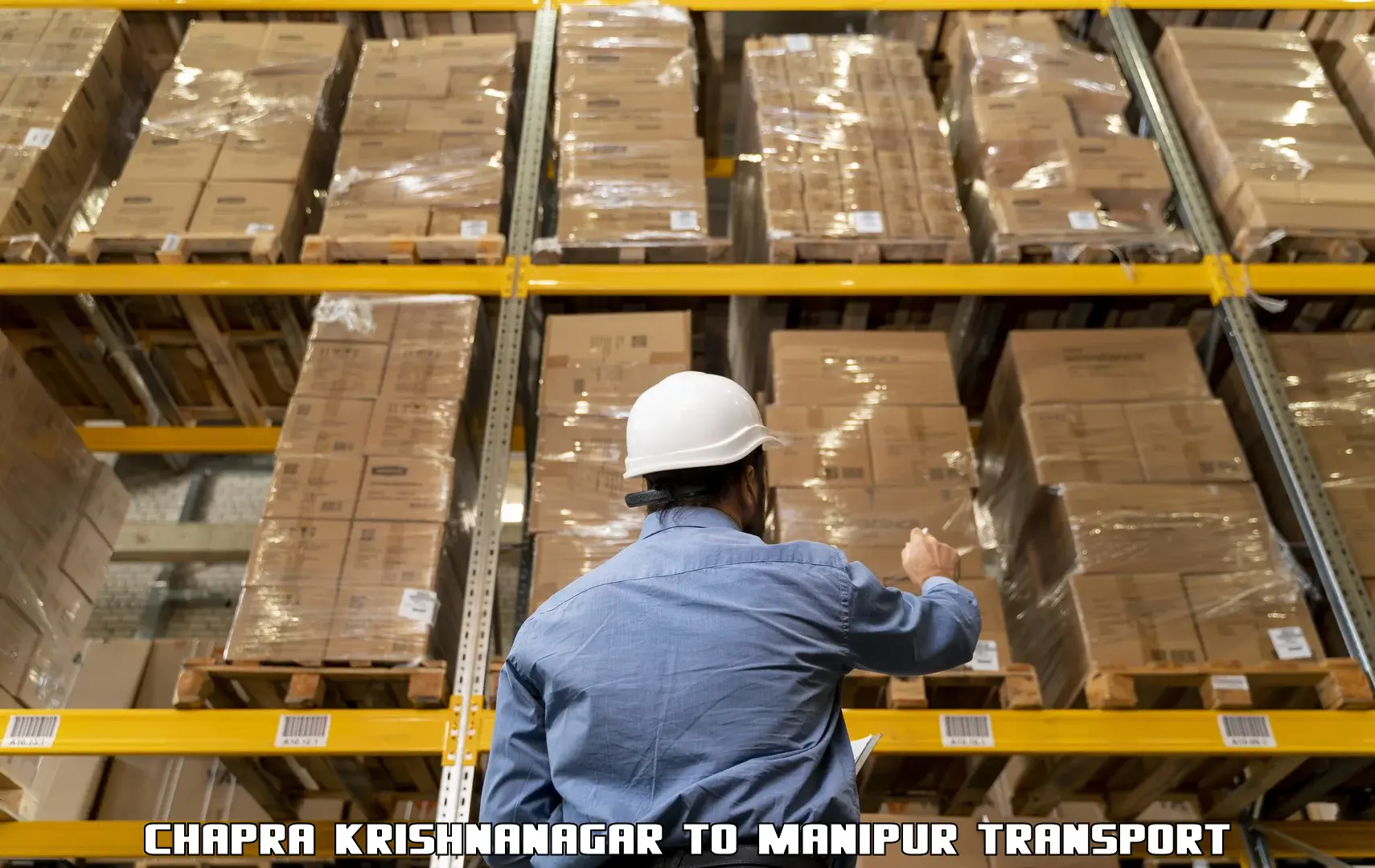 Cargo train transport services Chapra Krishnanagar to Tadubi