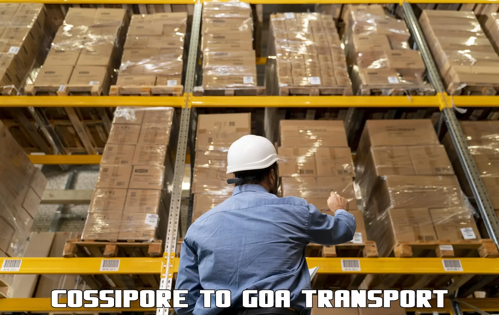 Daily parcel service transport Cossipore to Panaji