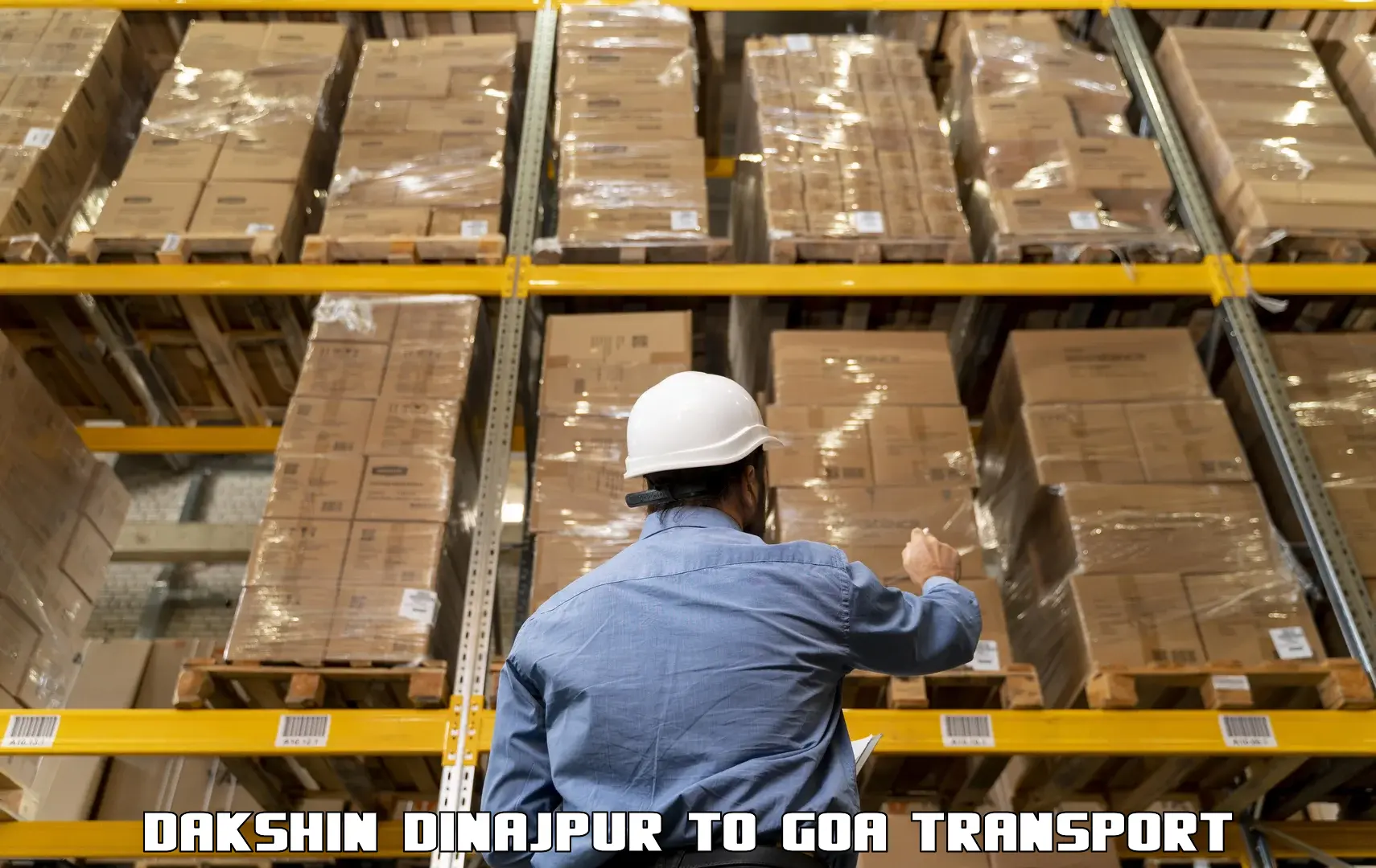 Interstate goods transport Dakshin Dinajpur to Goa University