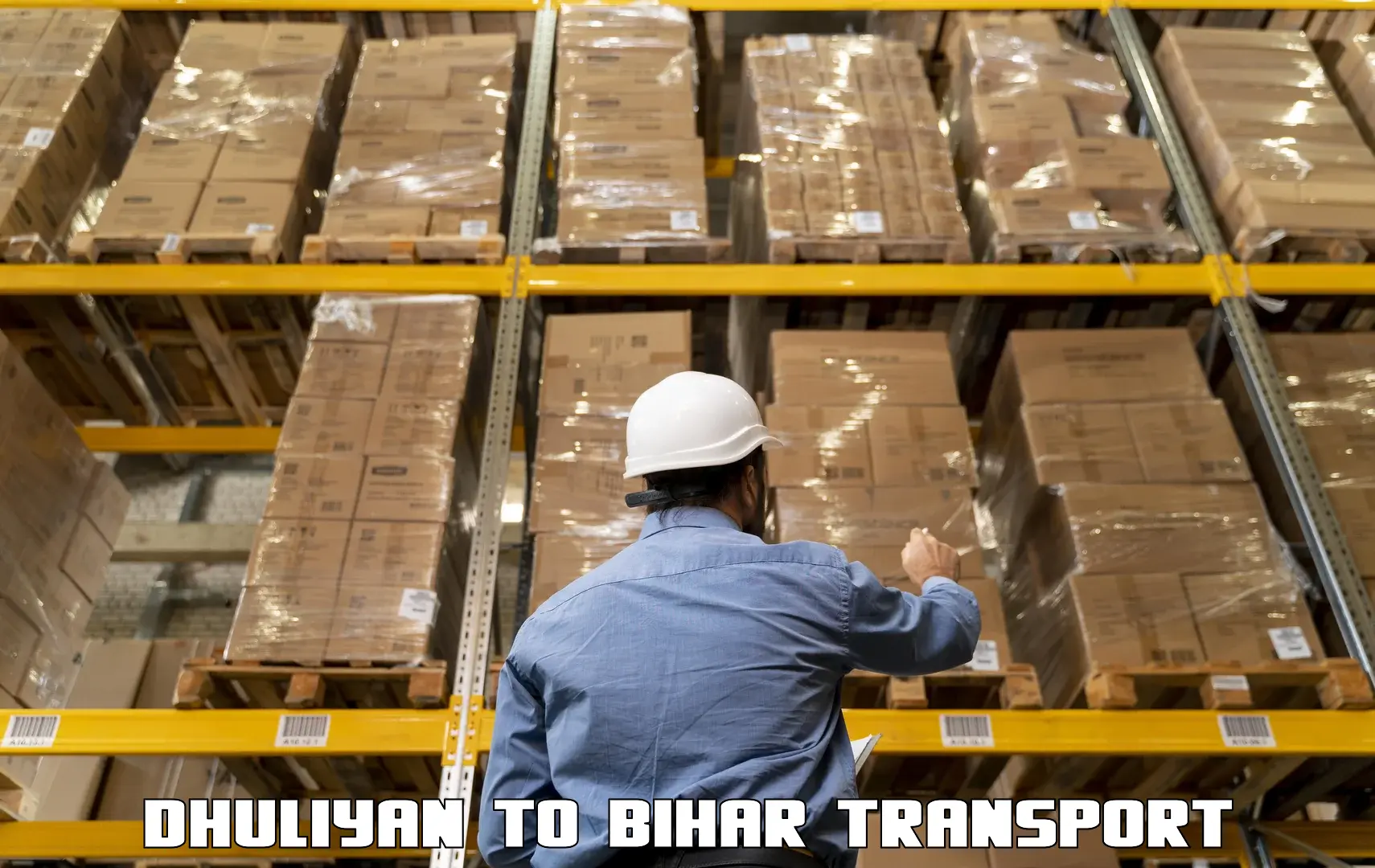 Online transport booking Dhuliyan to Alamnagar