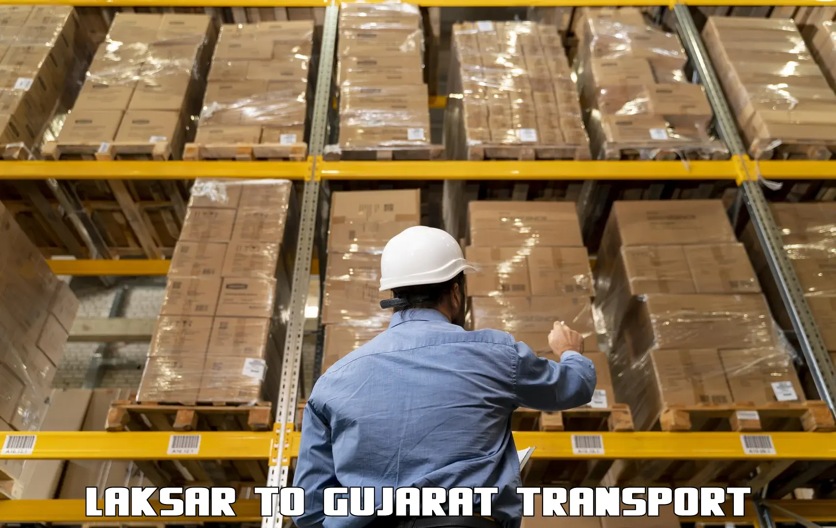 Domestic goods transportation services Laksar to Vijapur
