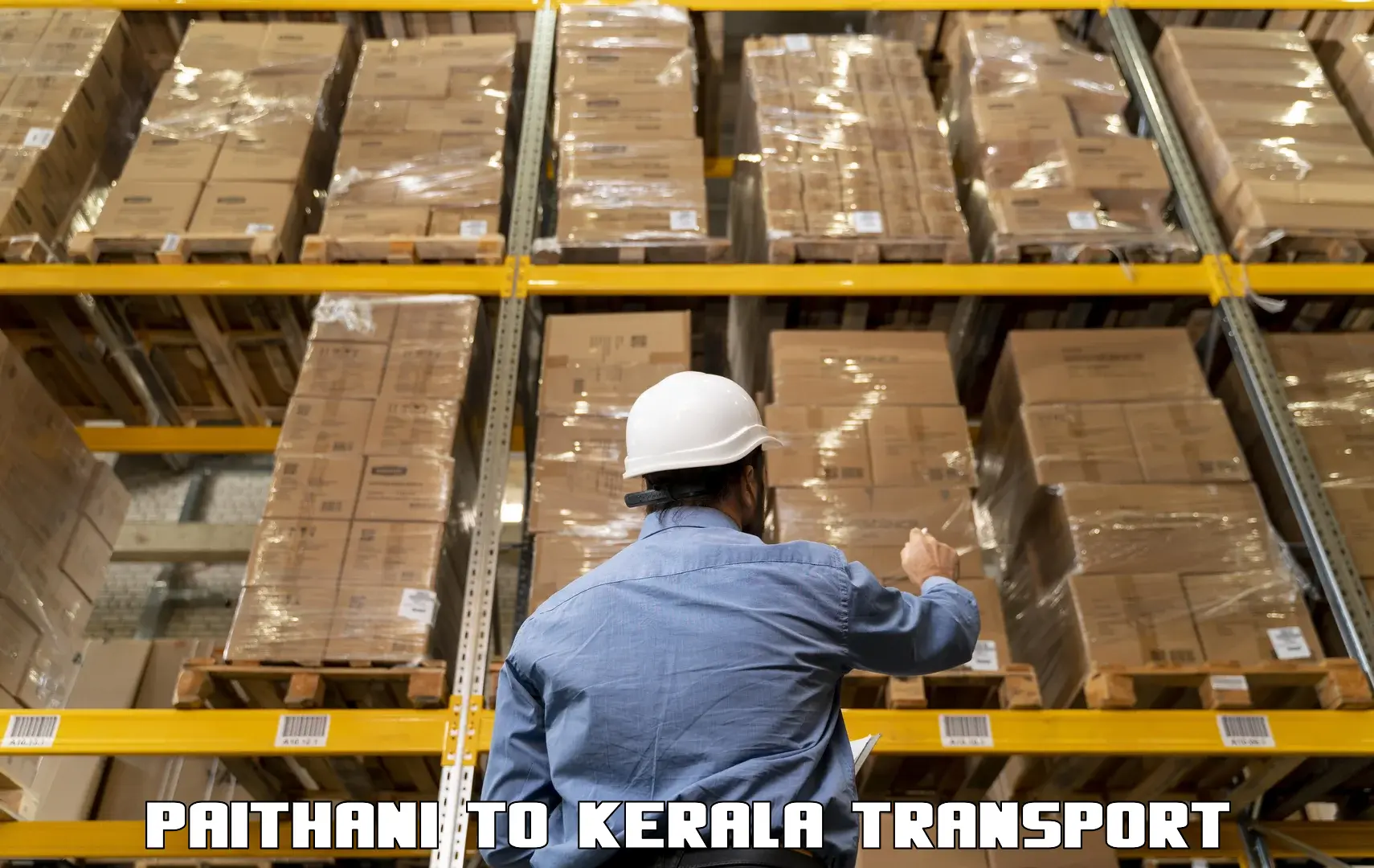 Best transport services in India Paithani to Trivandrum