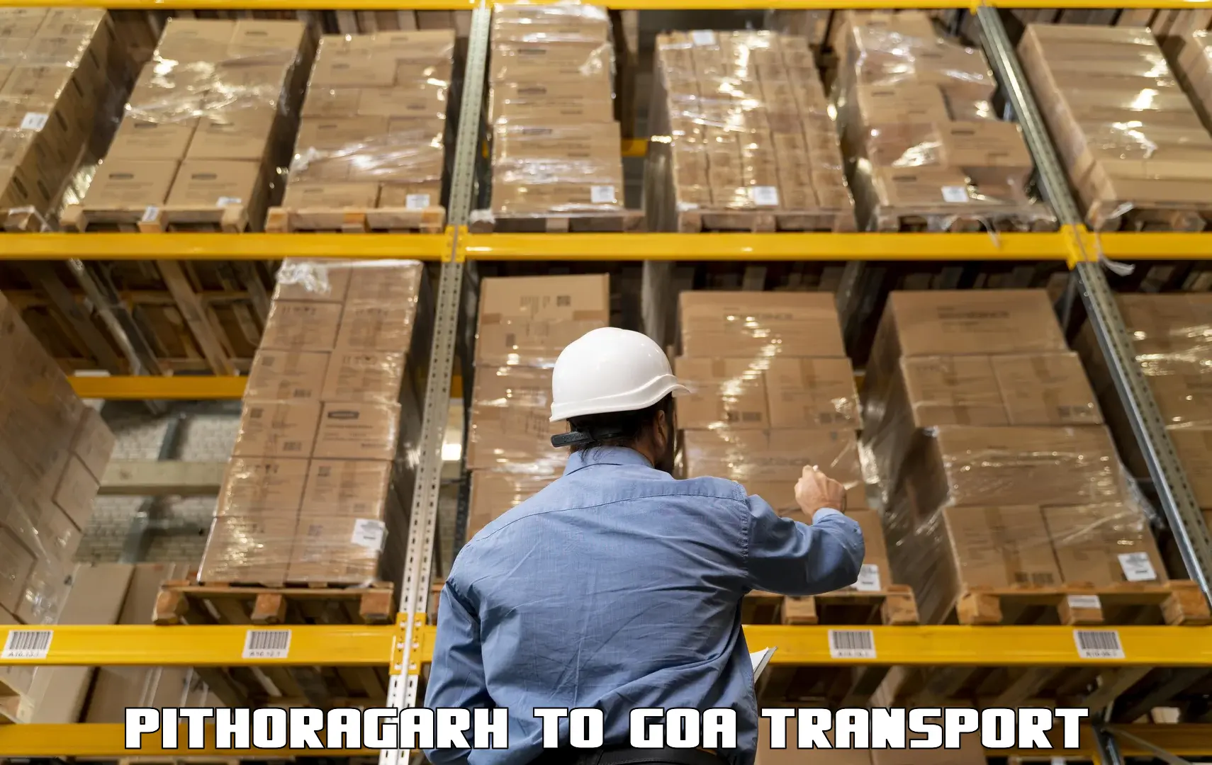 Parcel transport services Pithoragarh to South Goa
