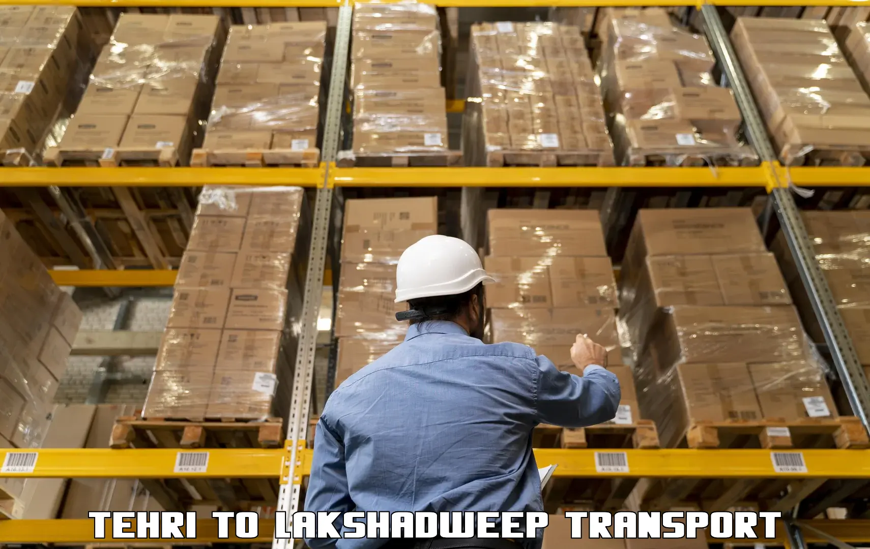 Shipping services Tehri to Lakshadweep