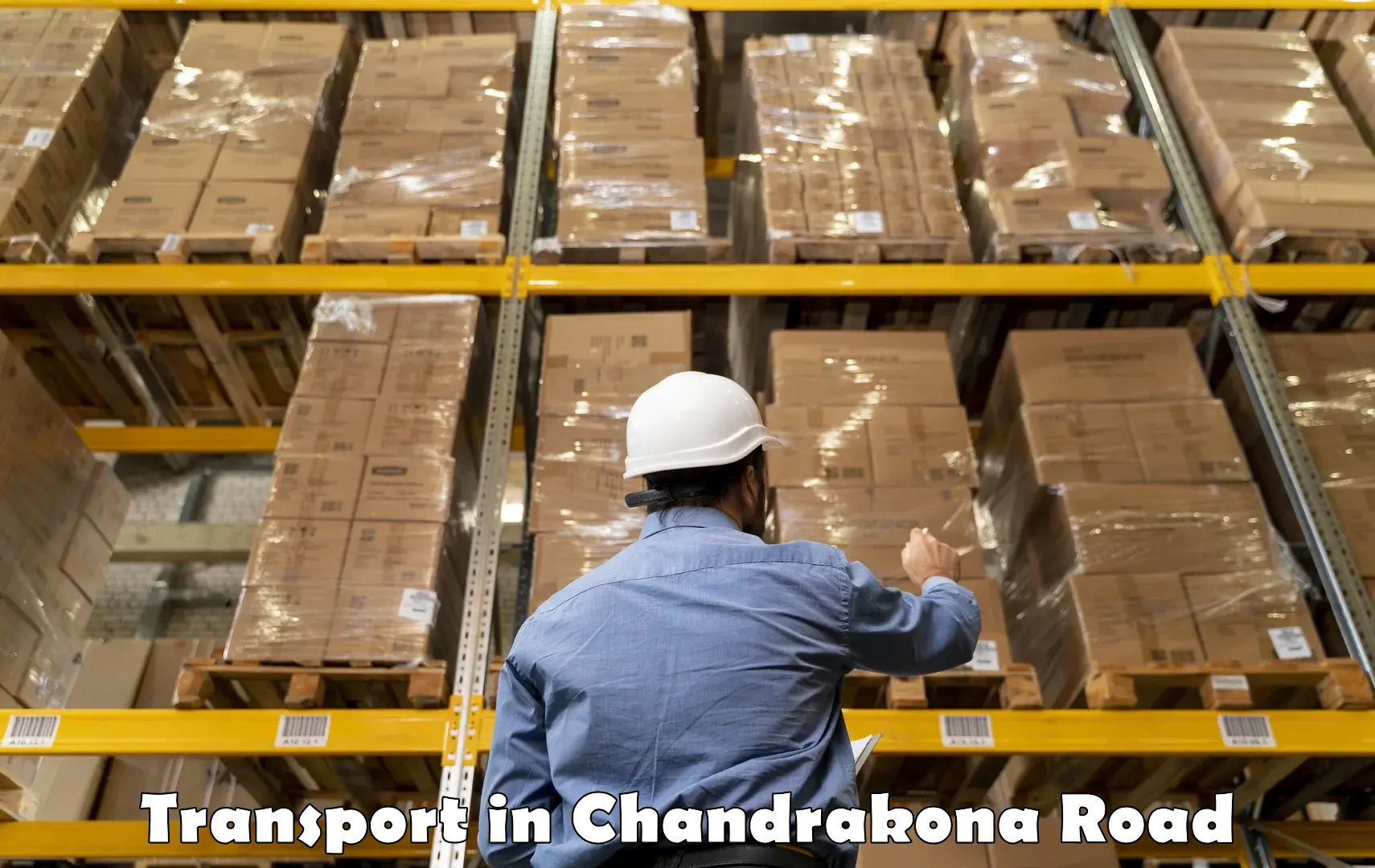 Express transport services in Chandrakona Road