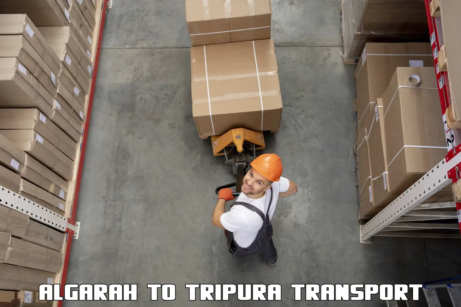 Part load transport service in India Algarah to West Tripura