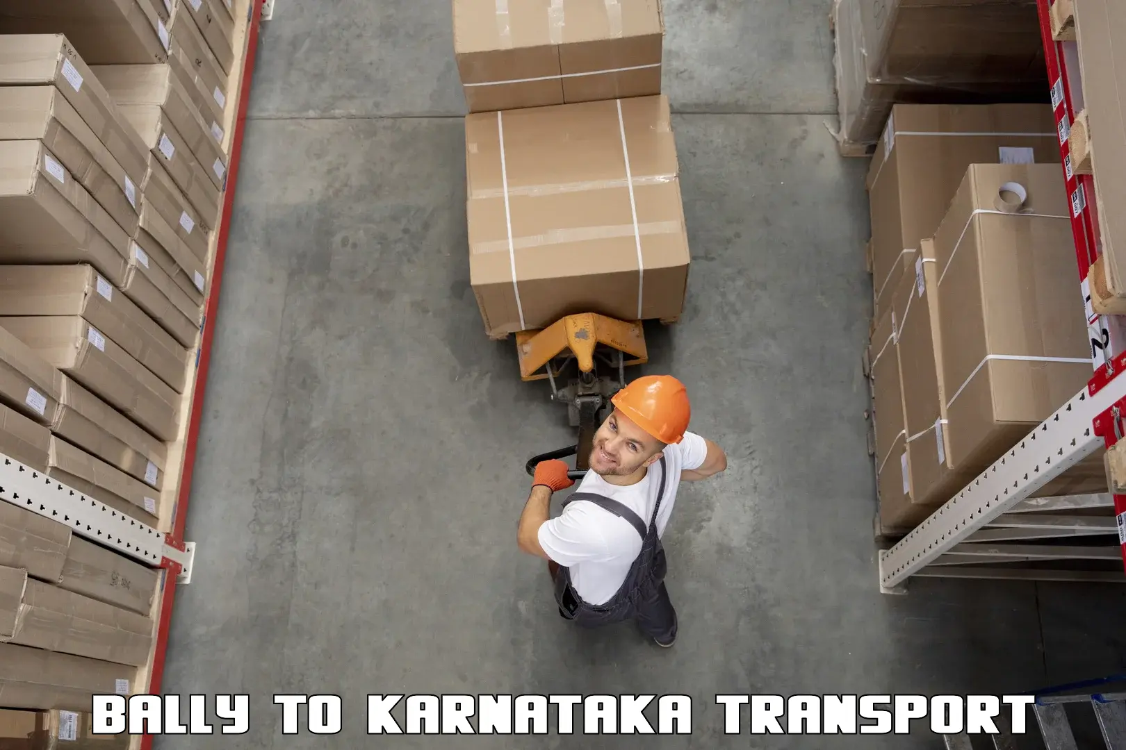Nearest transport service Bally to Karnataka