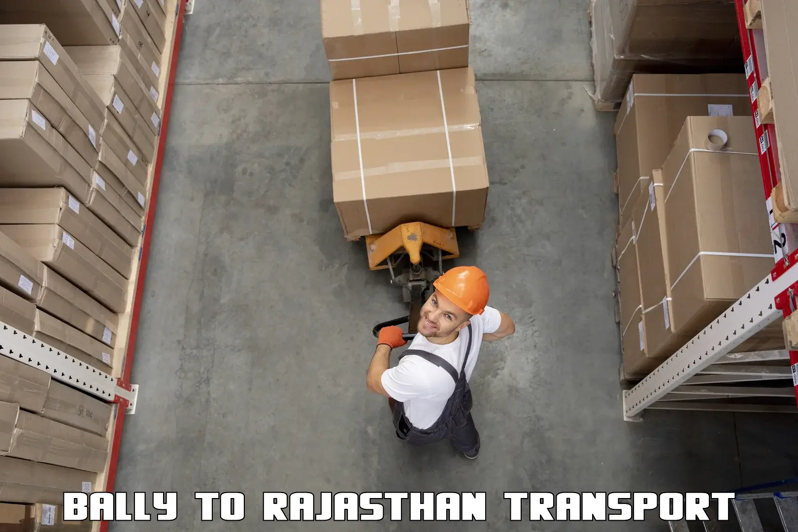 Transportation solution services in Bally to Danta Ramgarh
