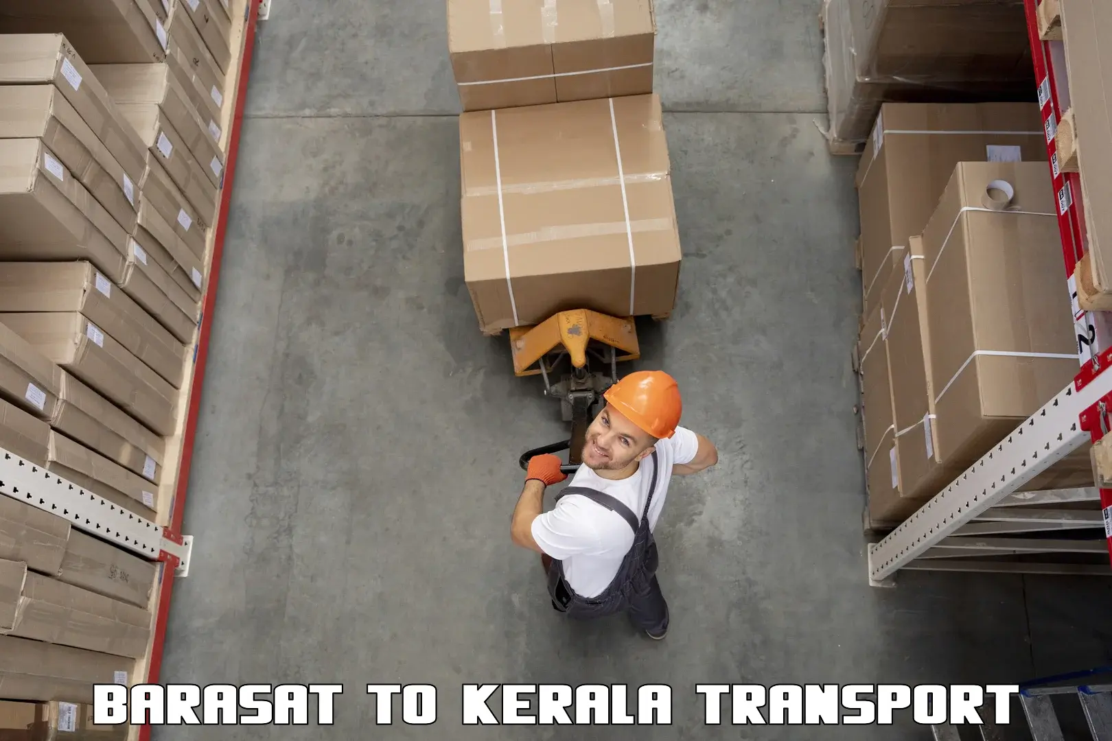 Truck transport companies in India Barasat to Mahe