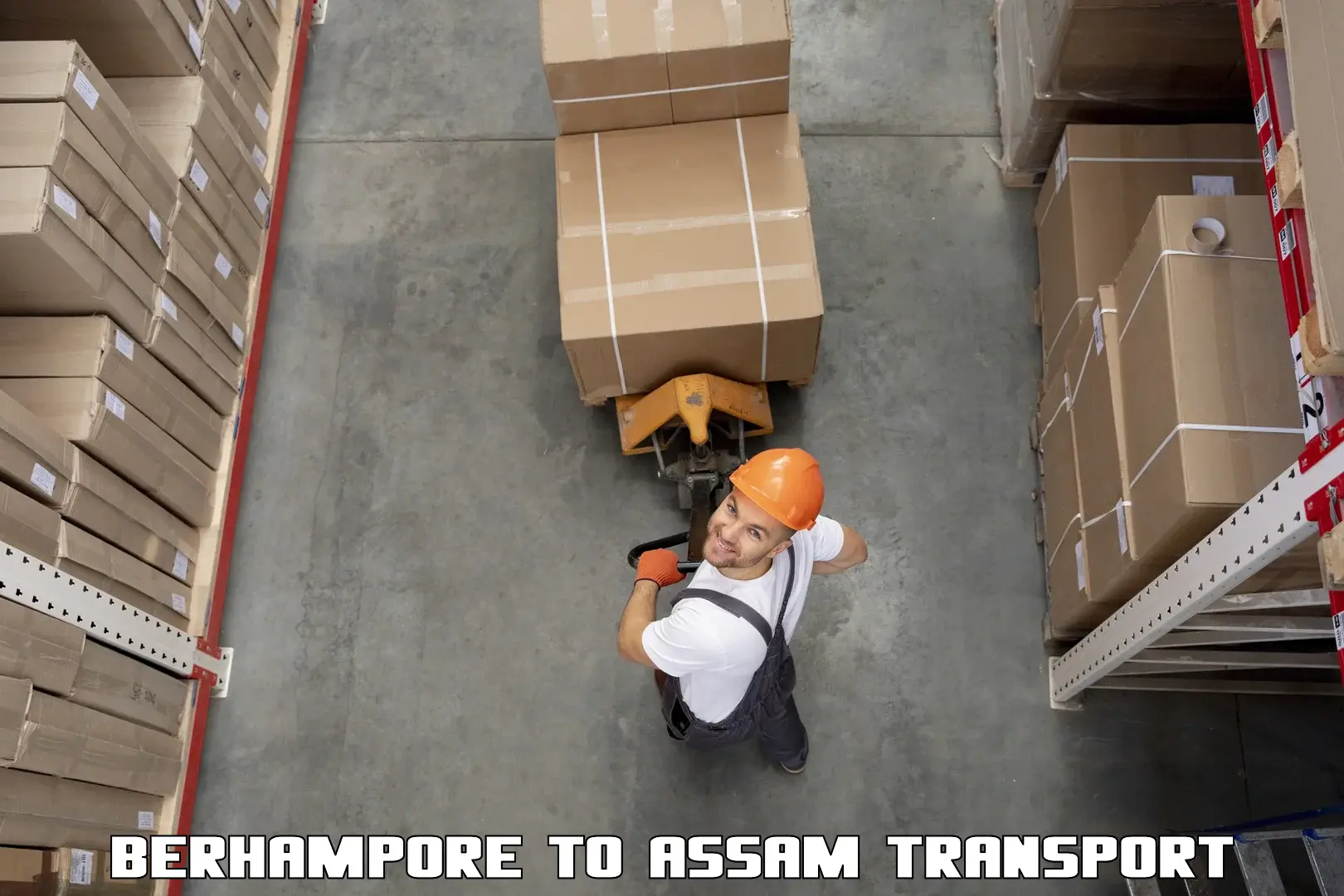Air cargo transport services Berhampore to Diphu