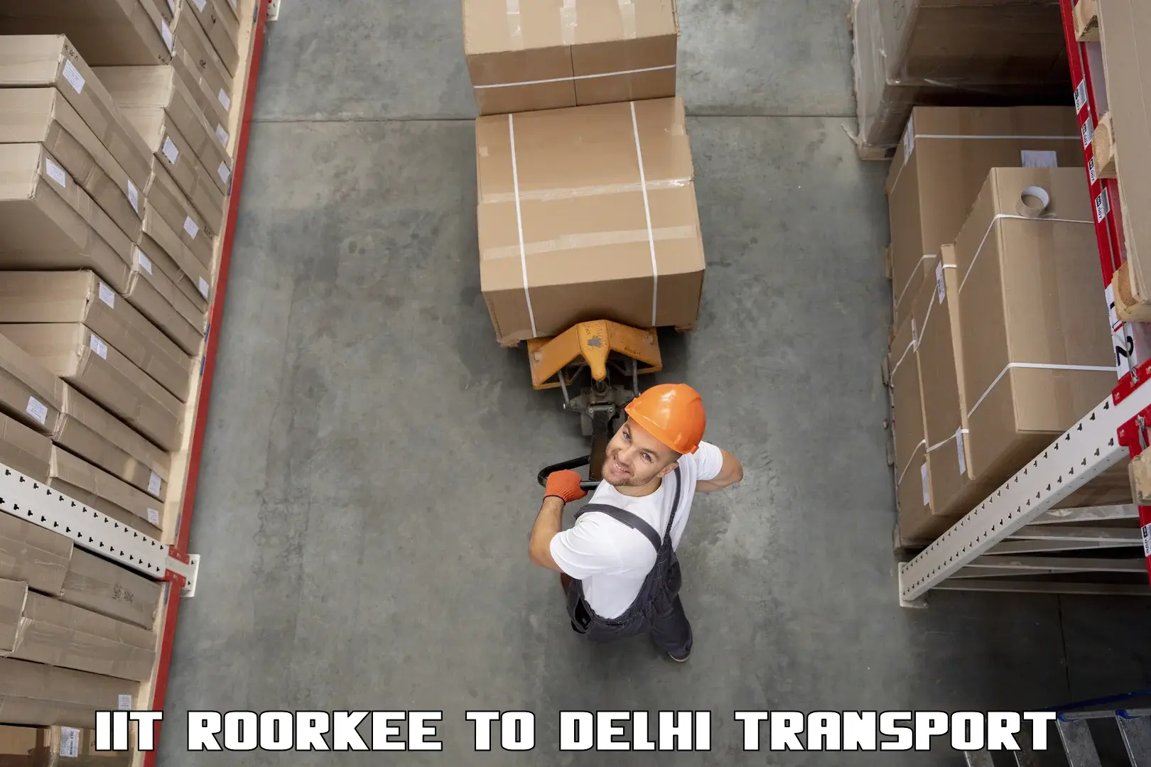 Delivery service IIT Roorkee to NIT Delhi