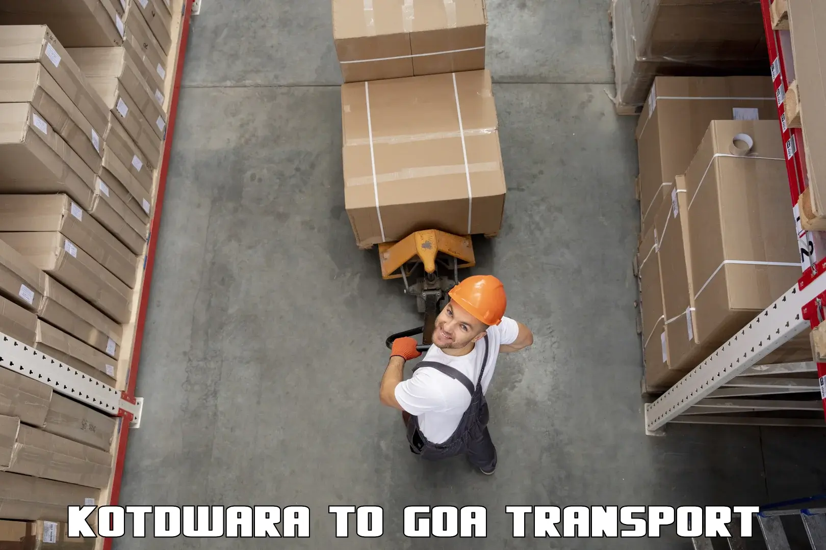 Material transport services Kotdwara to Bicholim