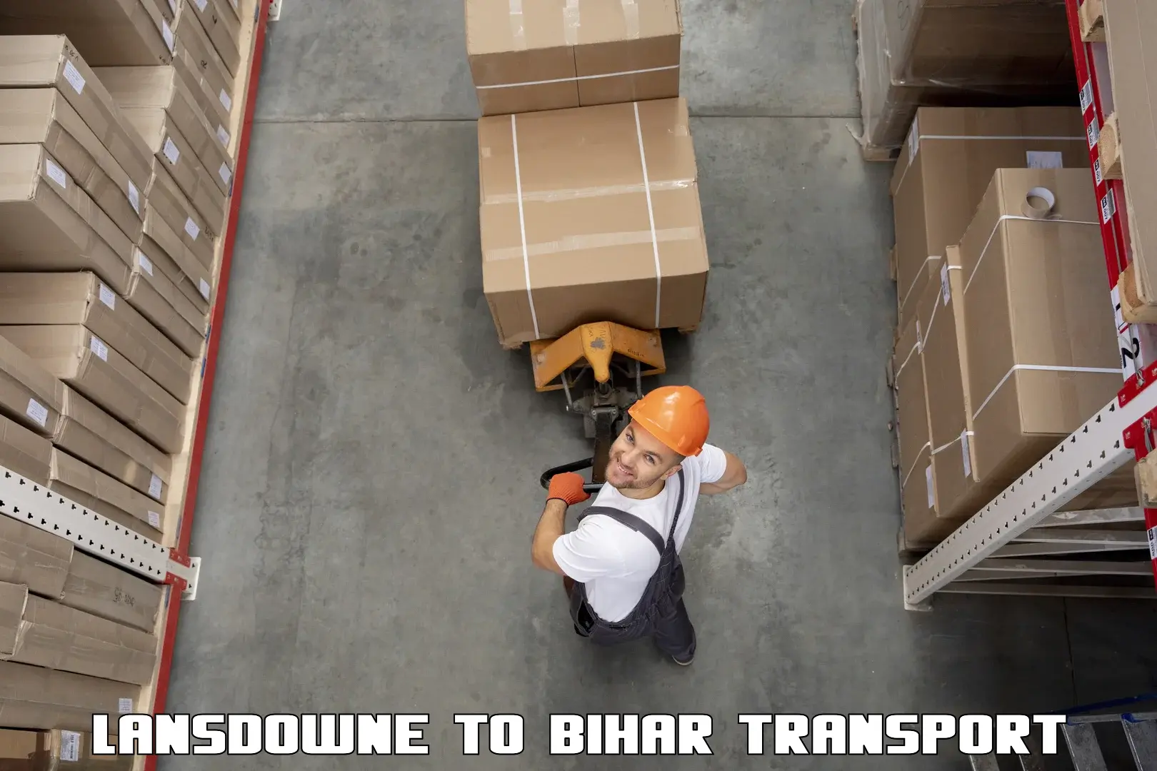 Road transport online services Lansdowne to Bihar