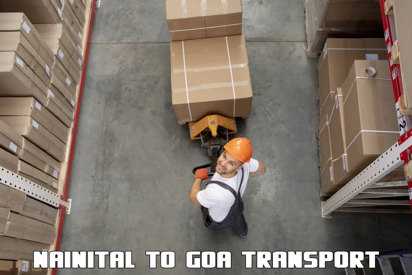 Air cargo transport services Nainital to Goa University