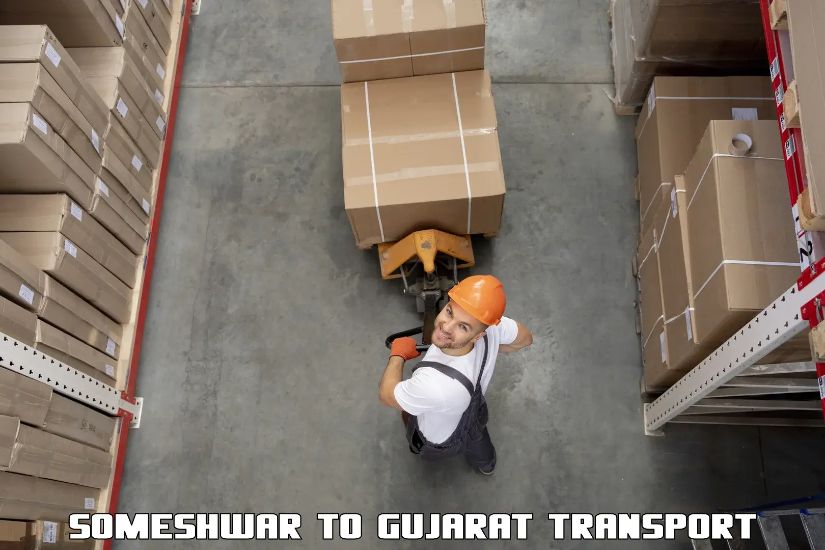 Shipping services Someshwar to Rapar