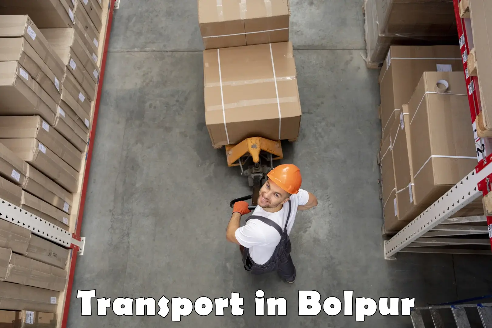 Cargo transportation services in Bolpur