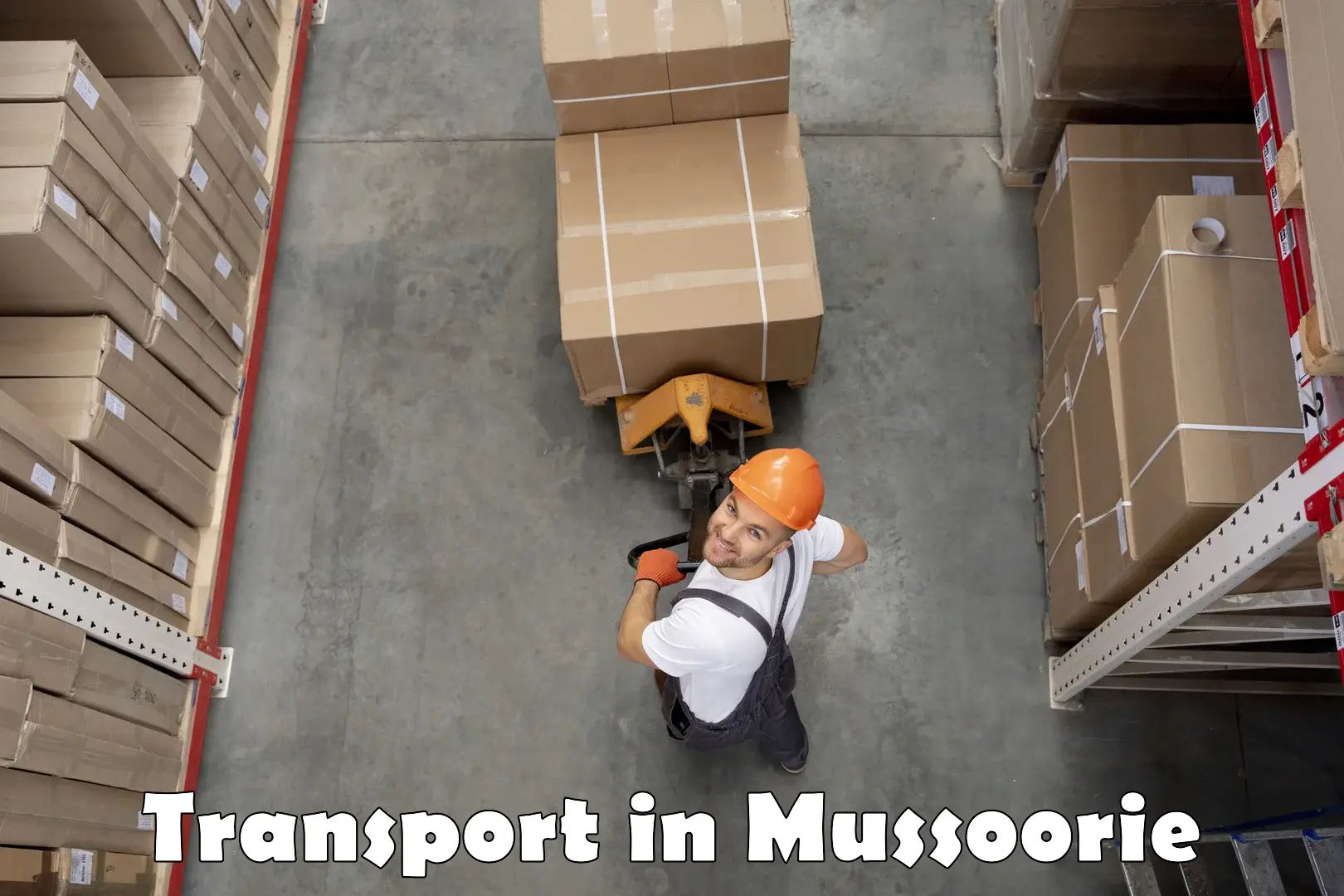 Cargo train transport services in Mussoorie