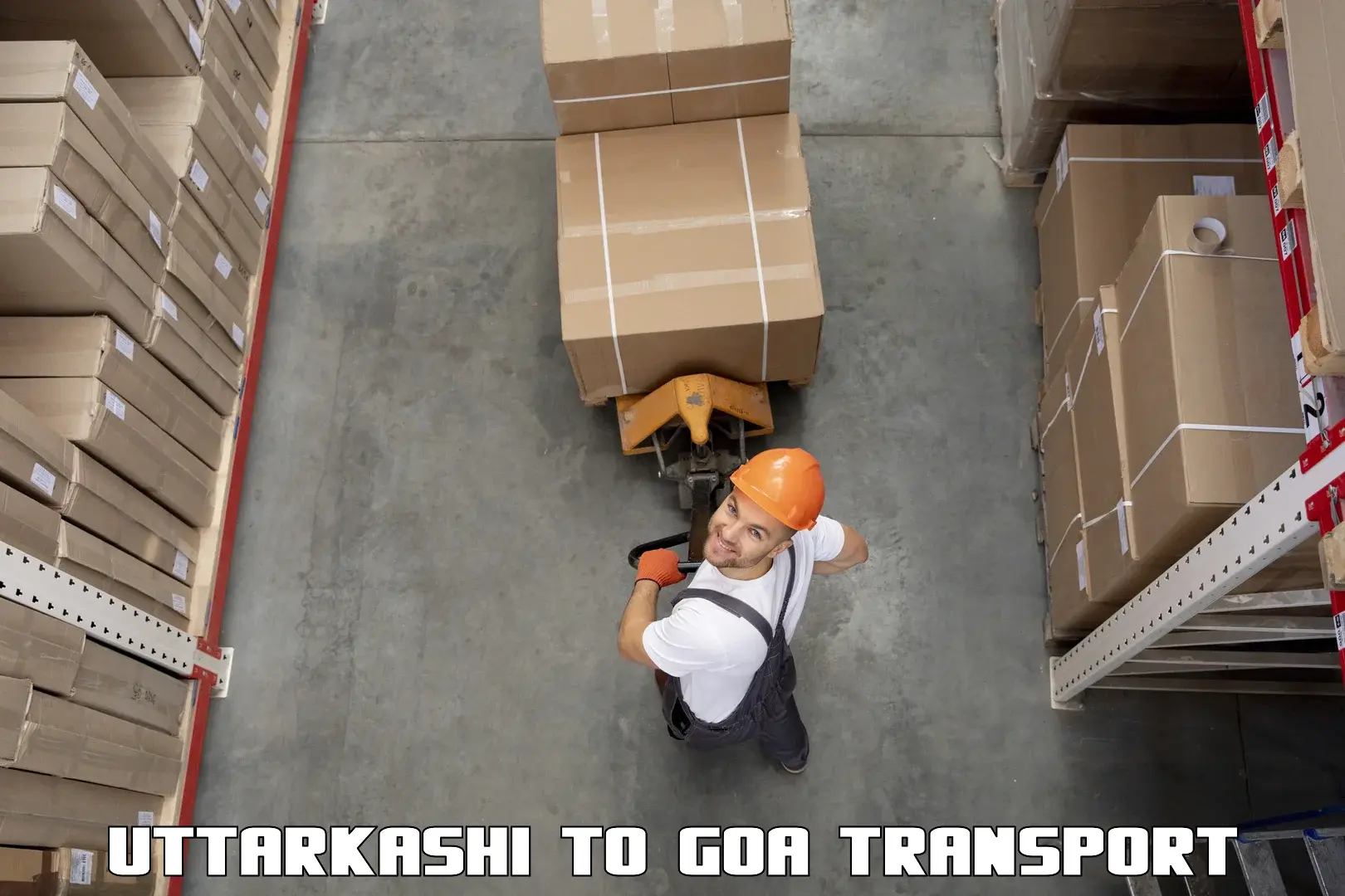 Luggage transport services Uttarkashi to Goa