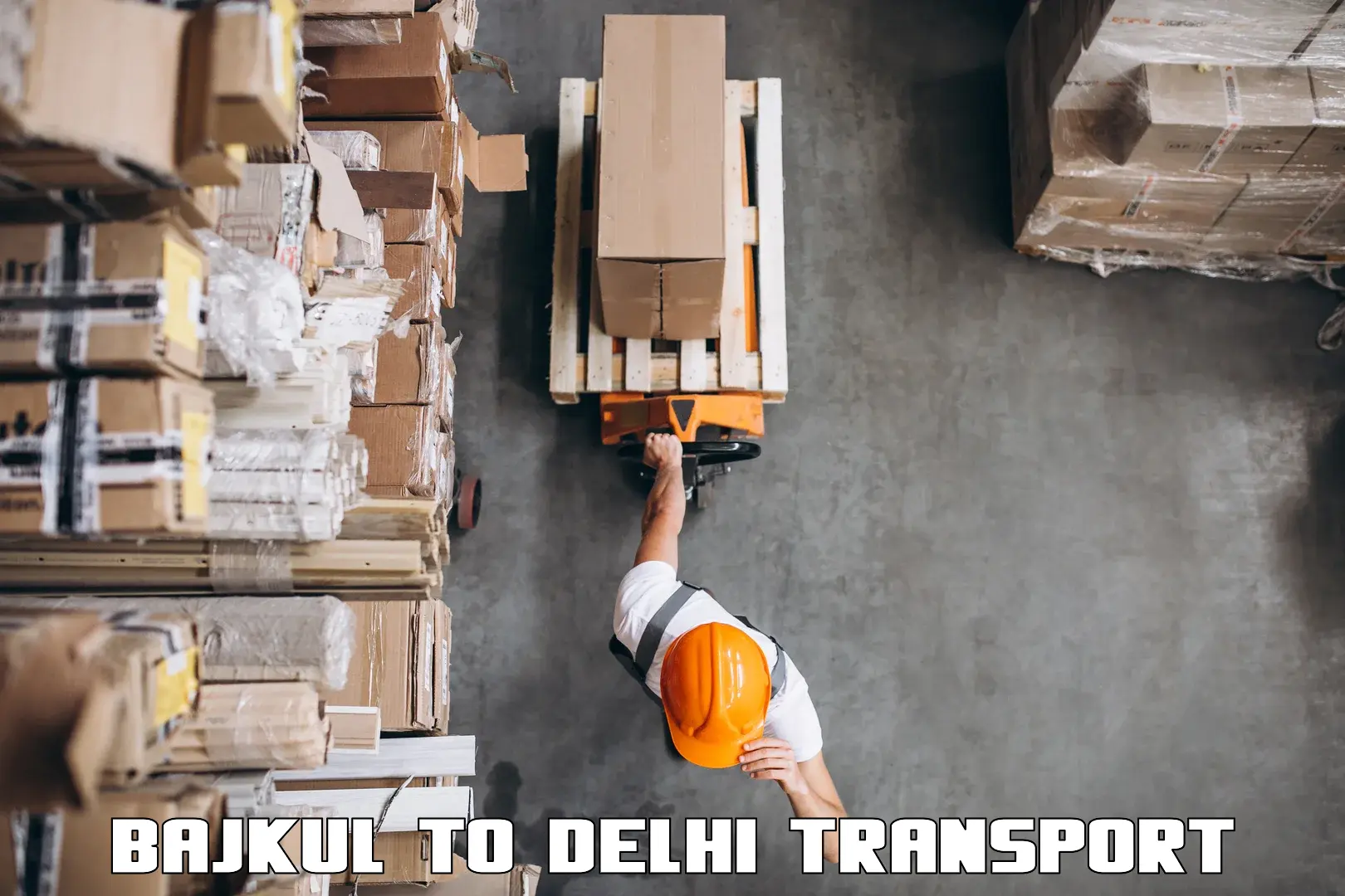 Cargo transportation services Bajkul to East Delhi