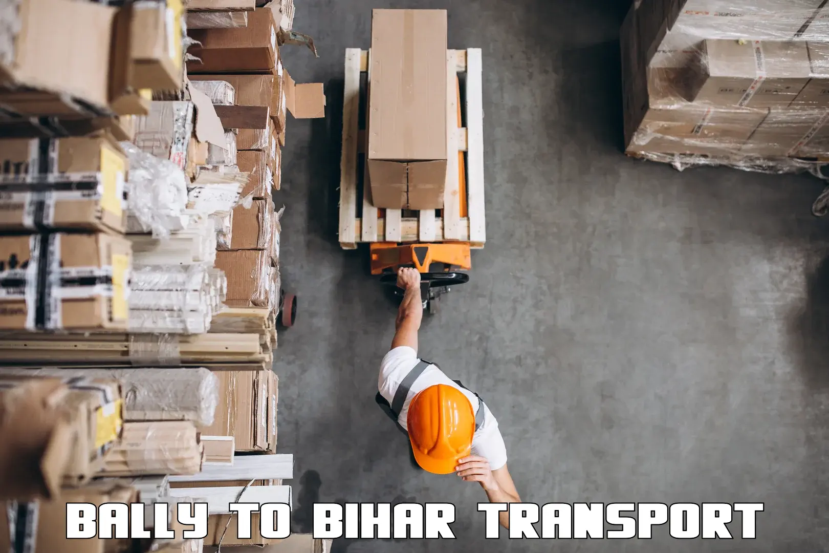 Logistics transportation services in Bally to Muzaffarpur