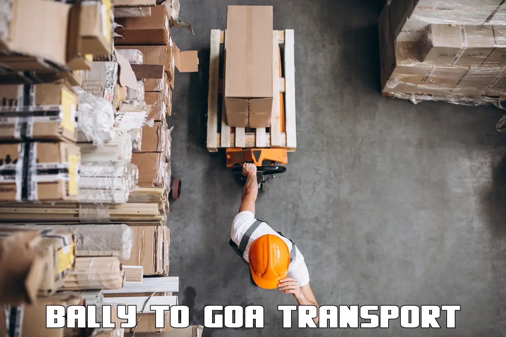 Logistics transportation services Bally to Bicholim