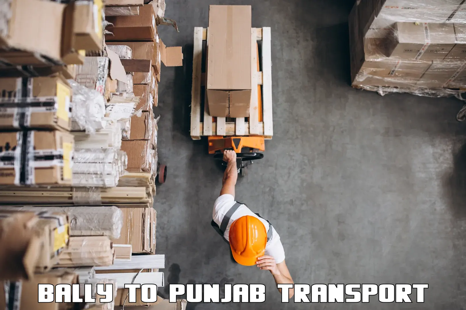 Daily parcel service transport in Bally to Fatehgarh Sahib