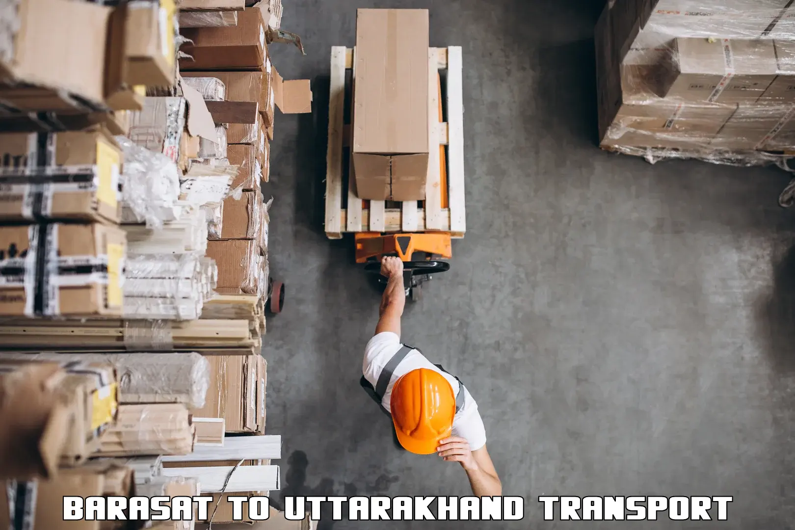 Truck transport companies in India Barasat to Uttarakhand