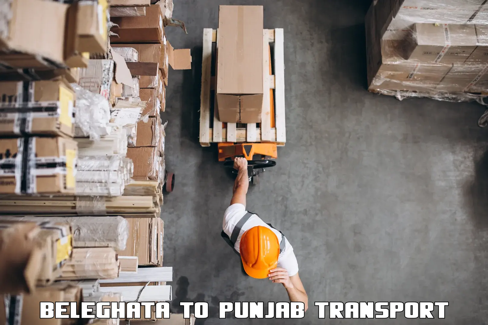 Goods delivery service in Beleghata to Ludhiana